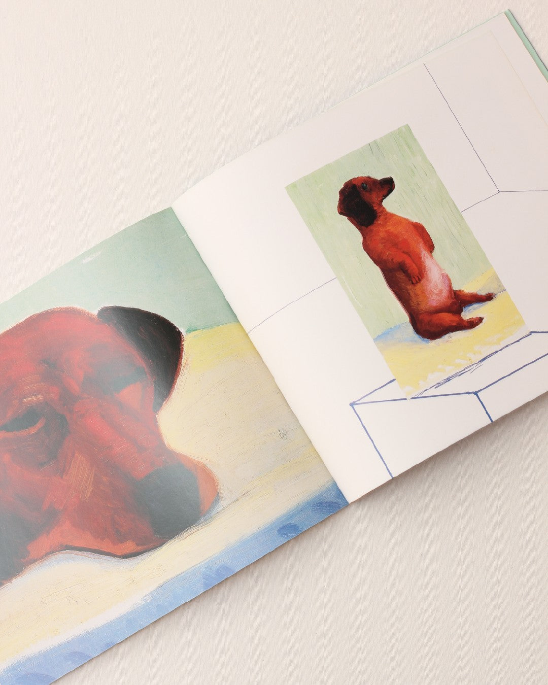David Hockney's Dog Days — lifestyle setting