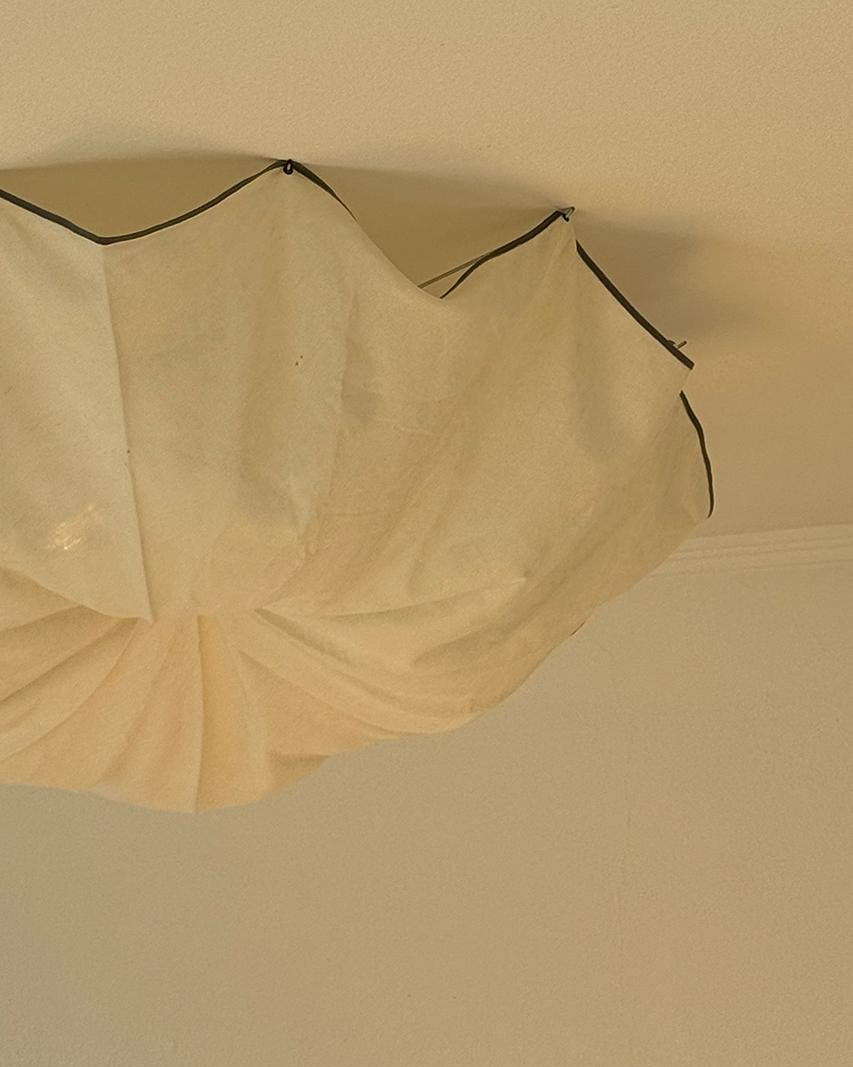 Tobia Scarpa for FLOS Celestia Sculptural Ceiling Light, Italy 1982