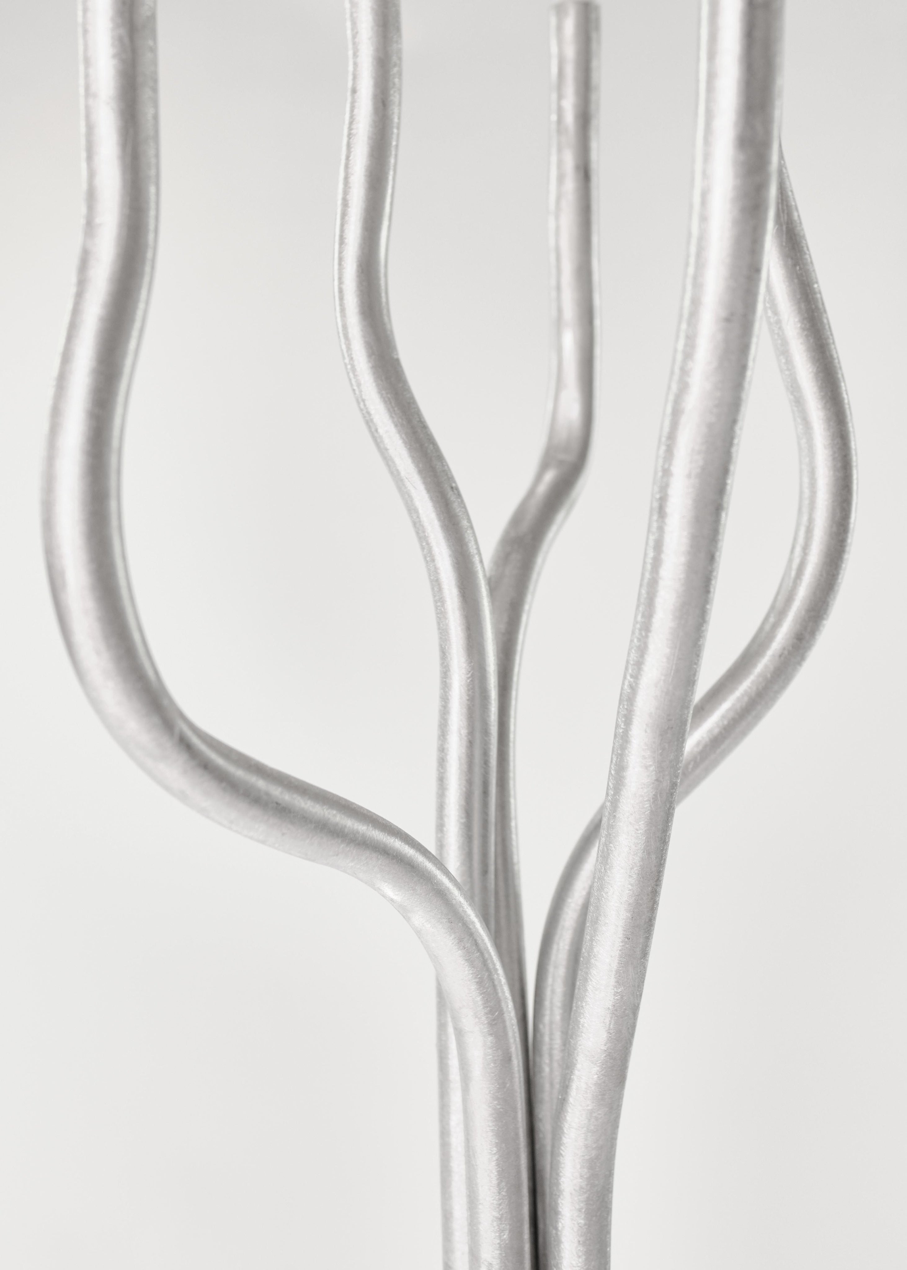 Tall Aluminum Candelabra by Six Dots Design | The Oblist