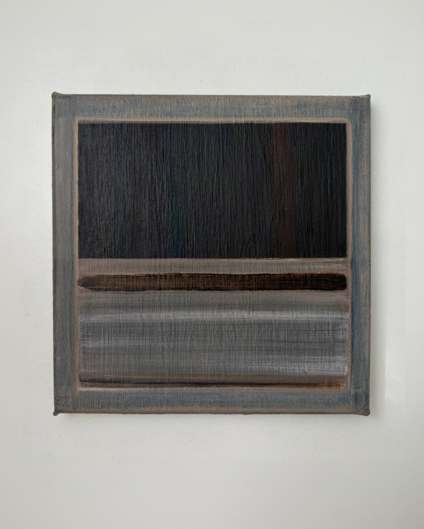 "Echoes of Wood - Between the Lines II" Painting by Renée Schimio | The Oblist