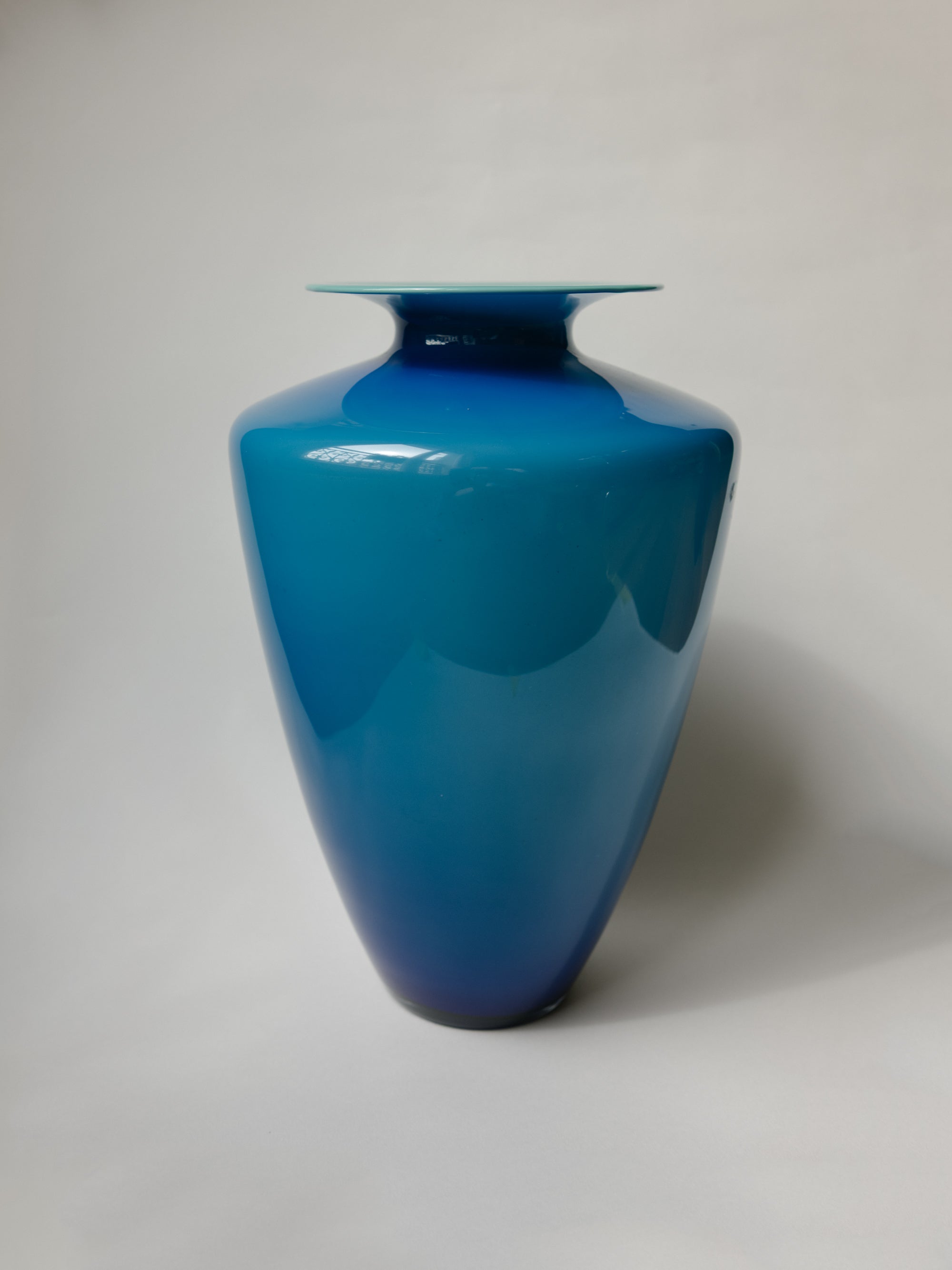 Cà dei Vetrai Large 36cm Incamiciato Murano Glass Vase - Venice - c. 1960s by Trove Paris | The Oblist