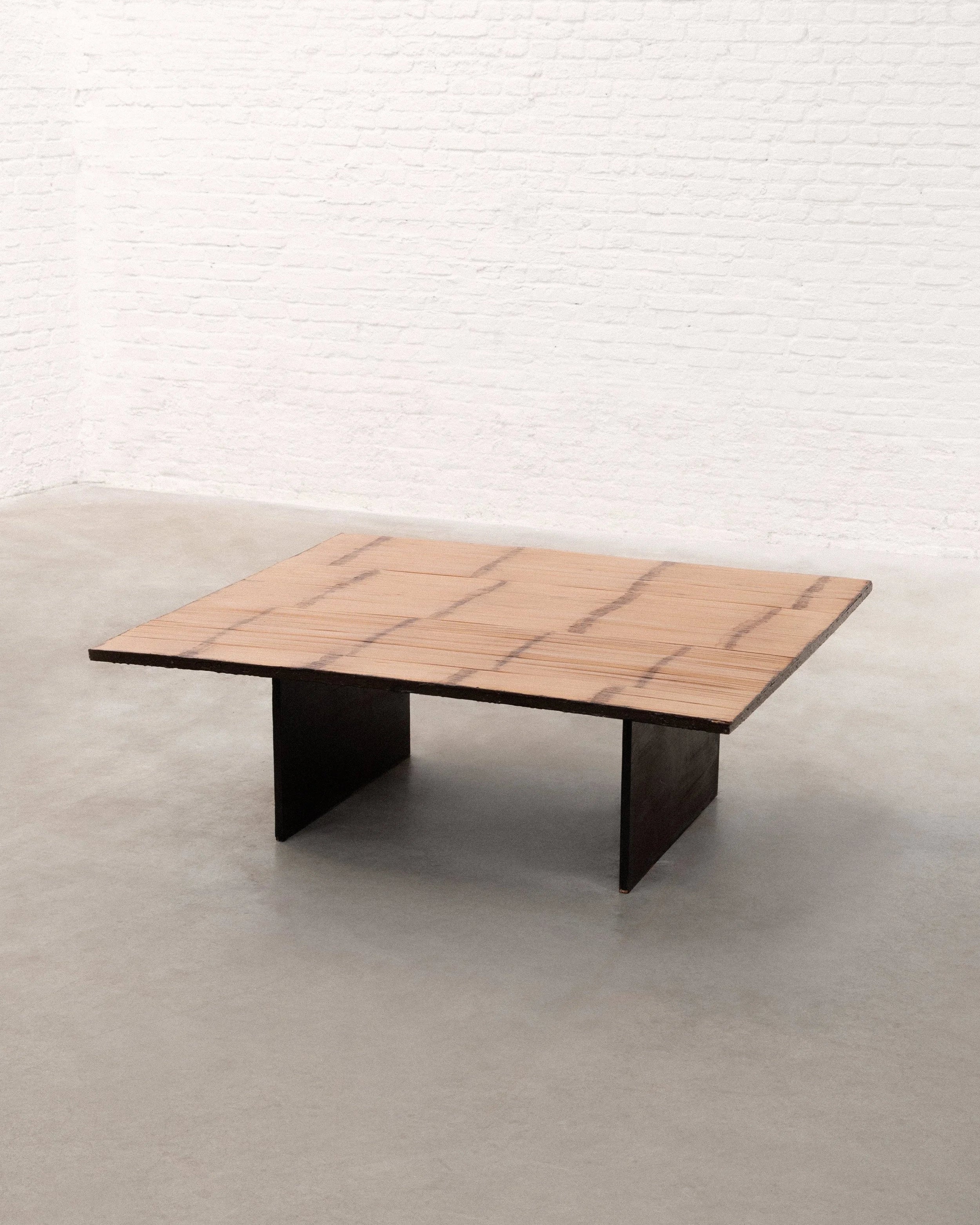 Bamboo Coffee Table Attributed to Axel Vervoordt, Belgium, 1980s by Introverso | The Oblist