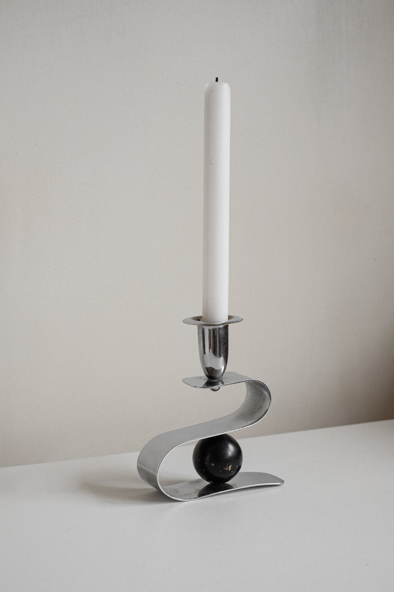 Vintage Balance Candle Holder — detail view