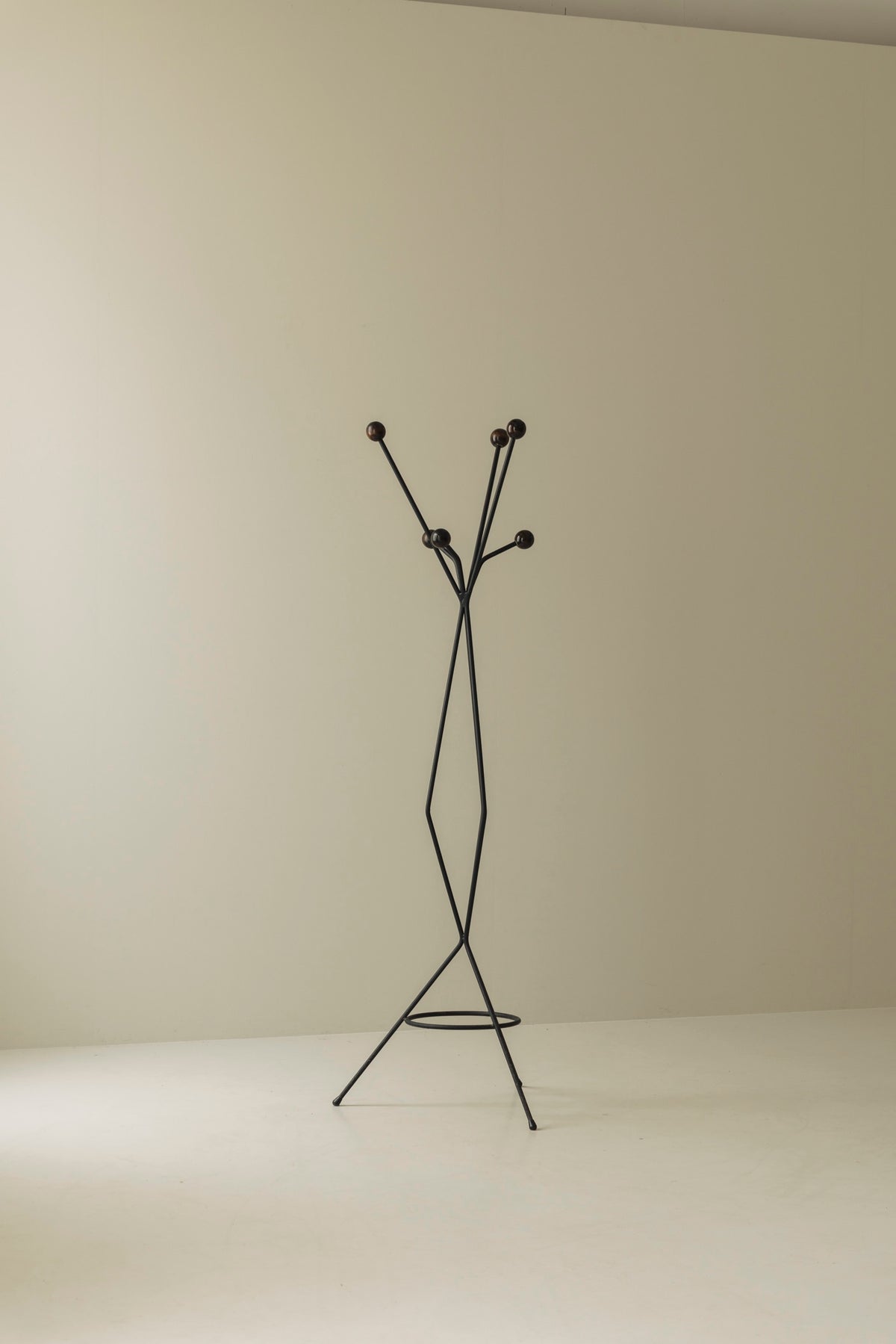 French Modernist Coat Stand, 1950s — in context