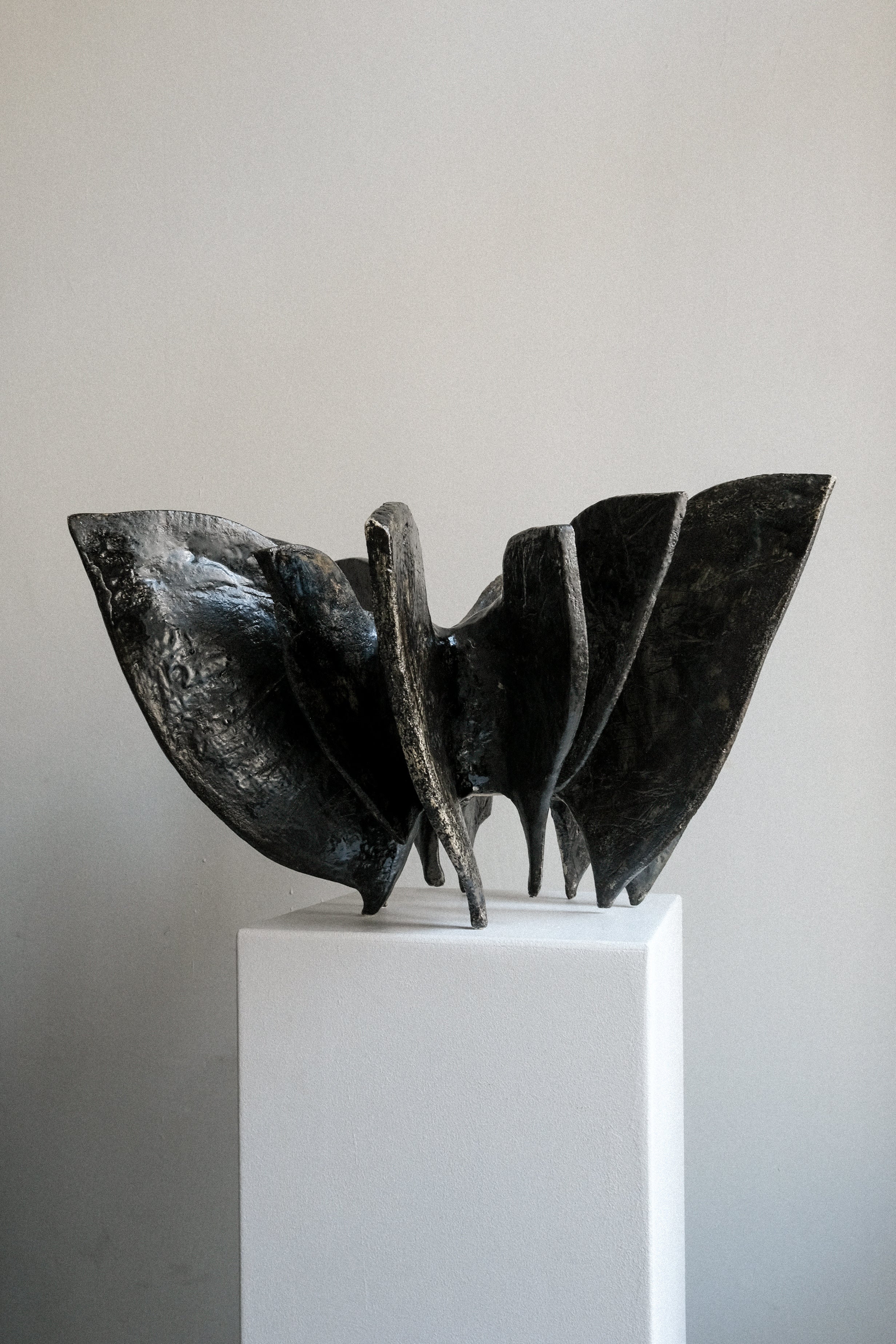 Winged IXX (2026) Sculpture  — side angle
