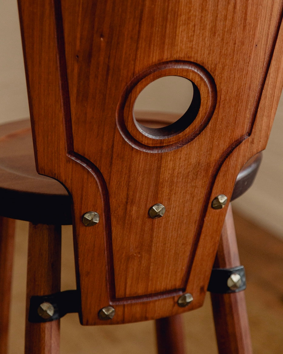 Brutalist Bar Stools - Priced Individually — in context