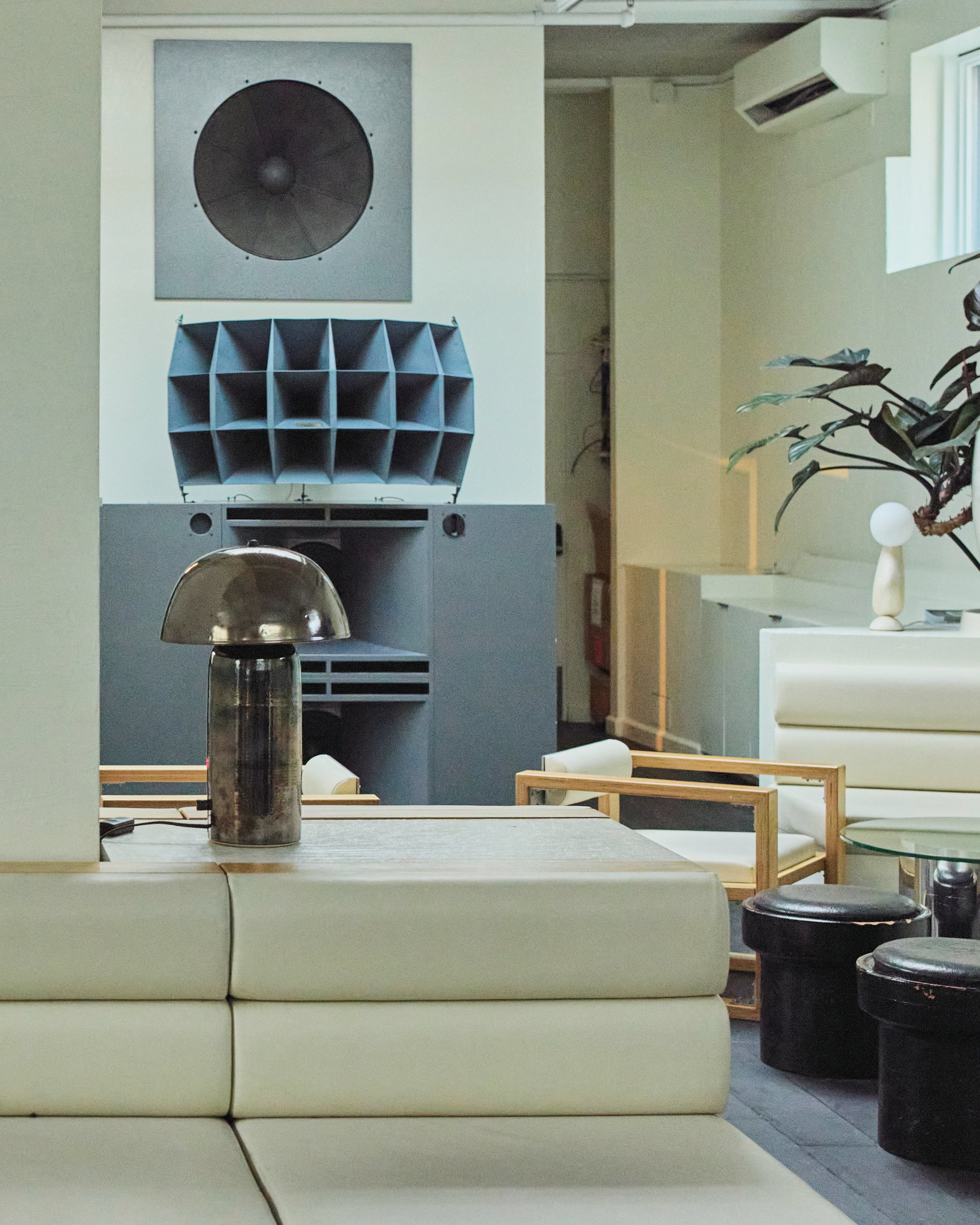 Tera Lamp Dark Chrome — in context