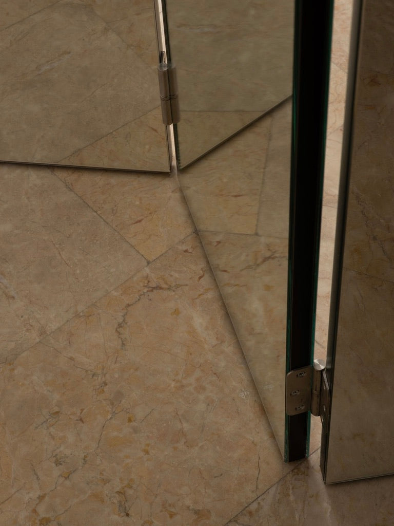 'The Paravan' Mirror Folding Screen — lifestyle setting