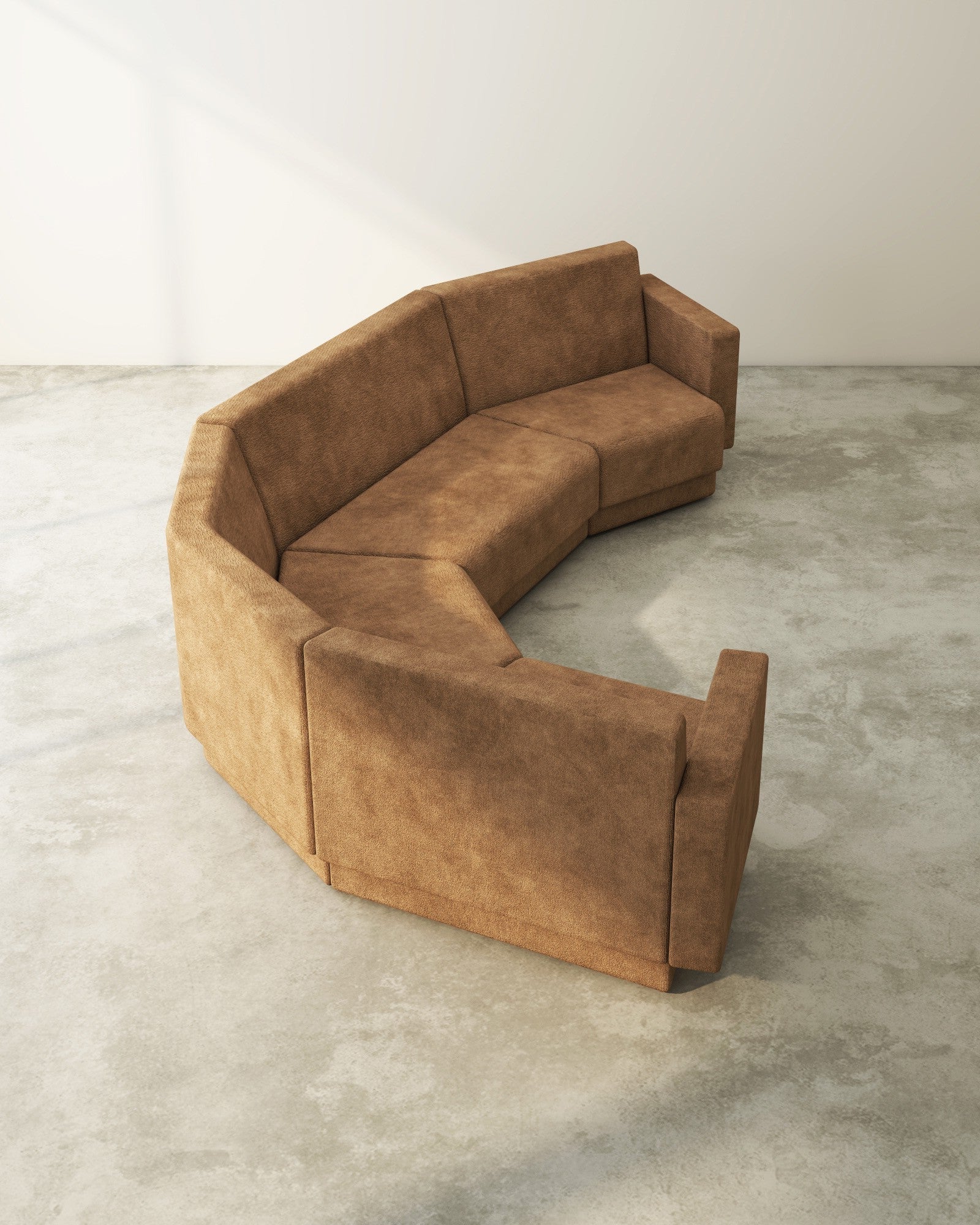 FORSEN SOFA, CORNER FIVE SEATER by Caia Leifsdotter | The Oblist