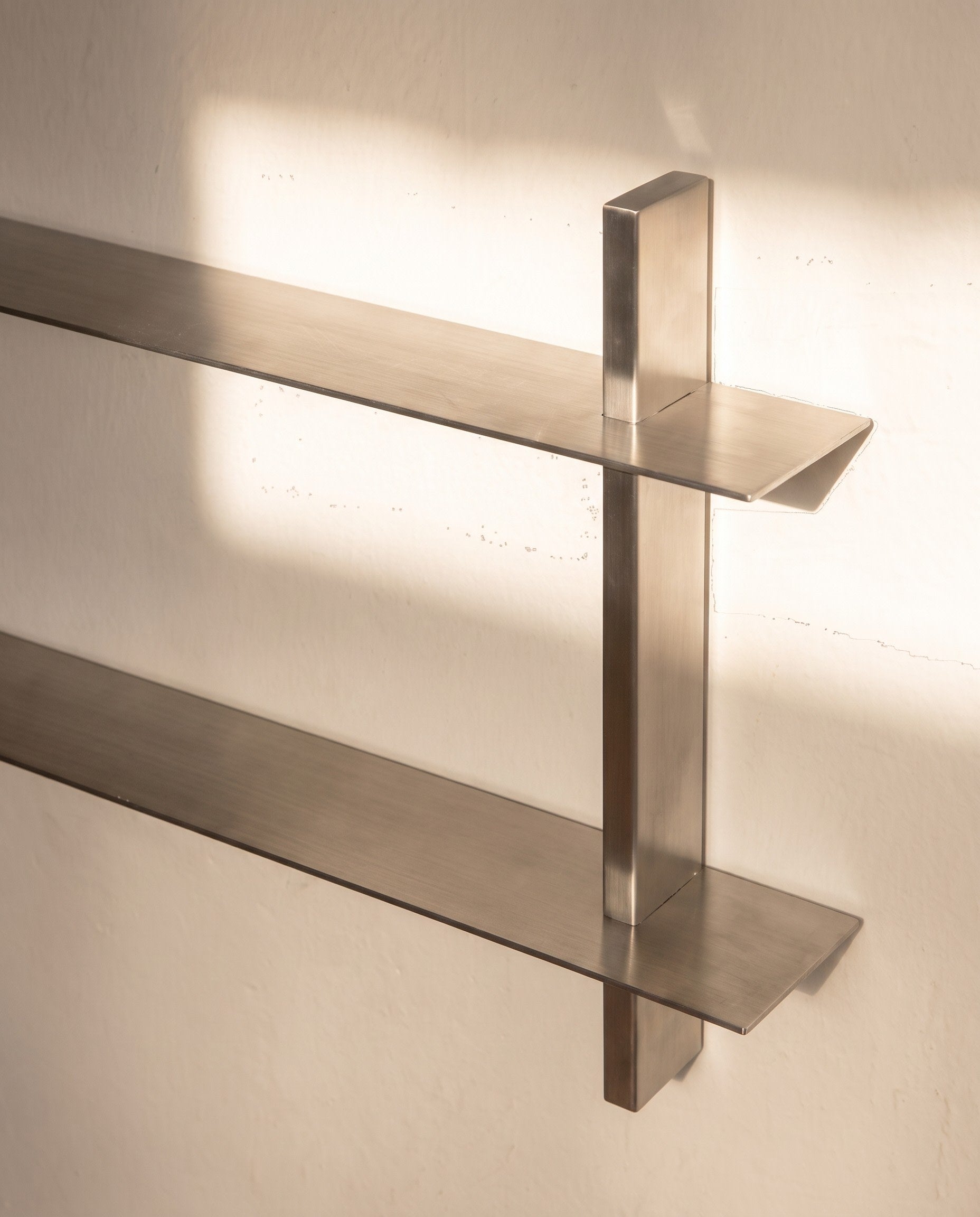 Essential Steel Wall Shelf — detail view