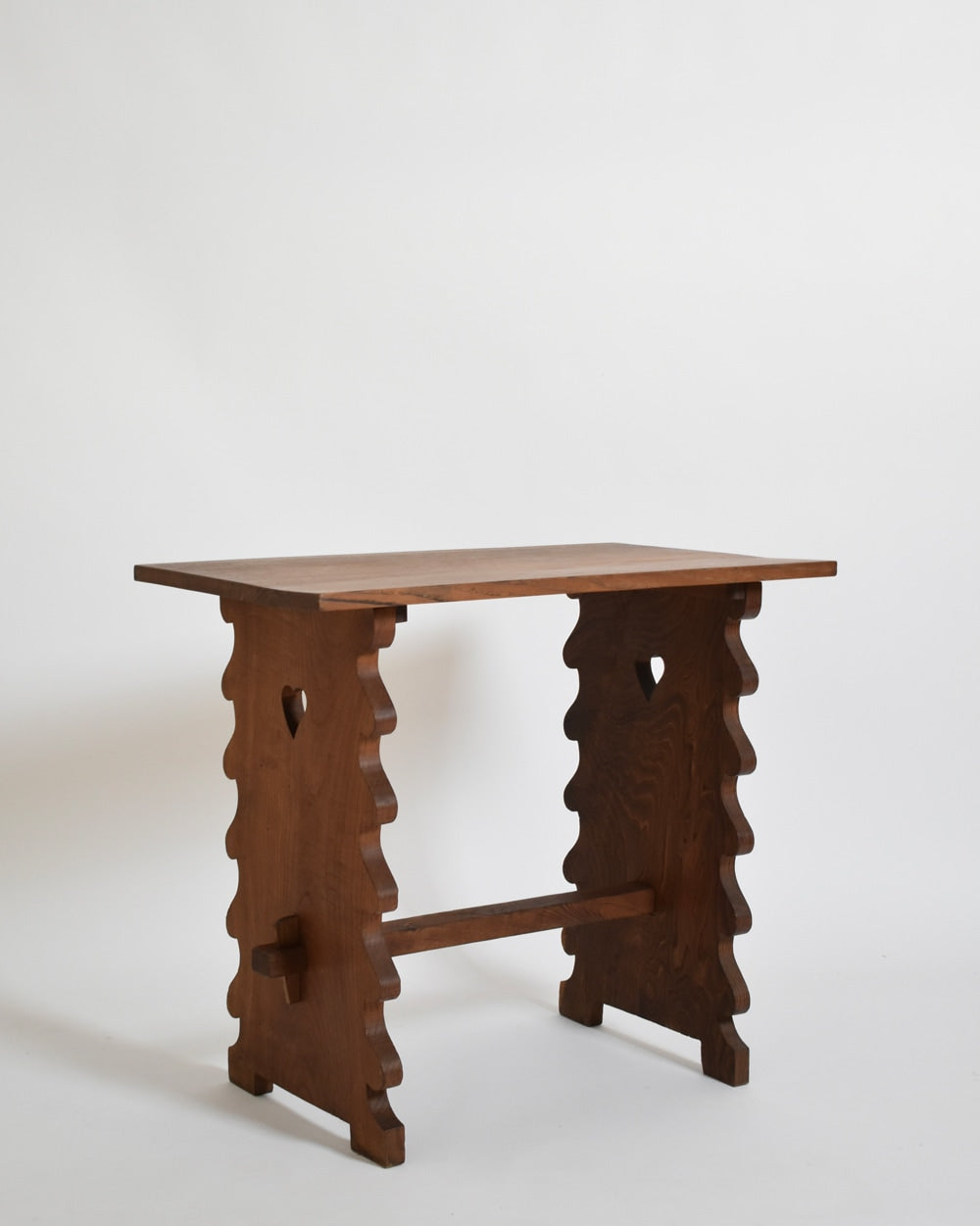Oak alentejana side table, 1960s. by Barracuda Interiors | The Oblist