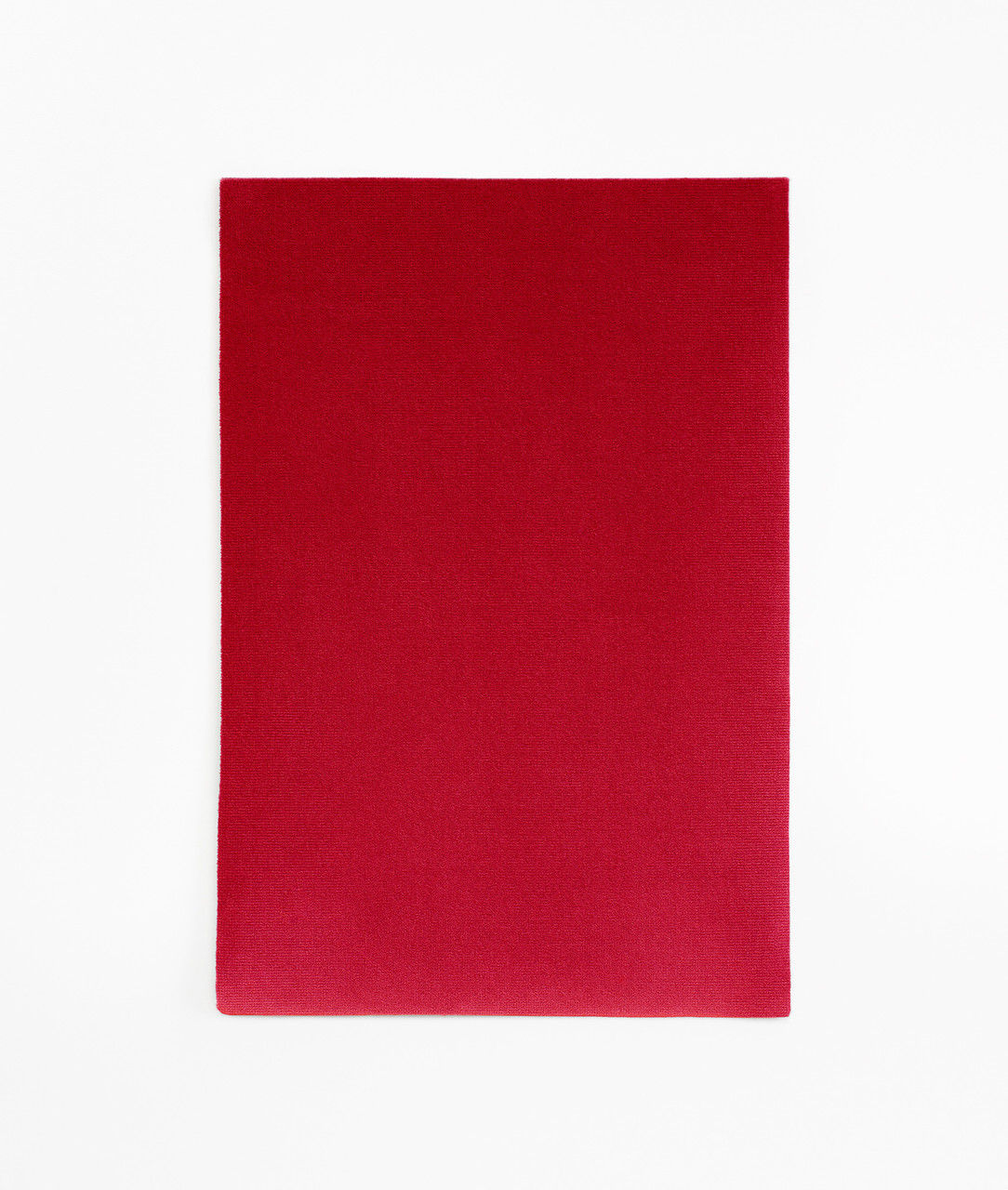 Keys Daybed — red fabric upholstery on minimalist frame