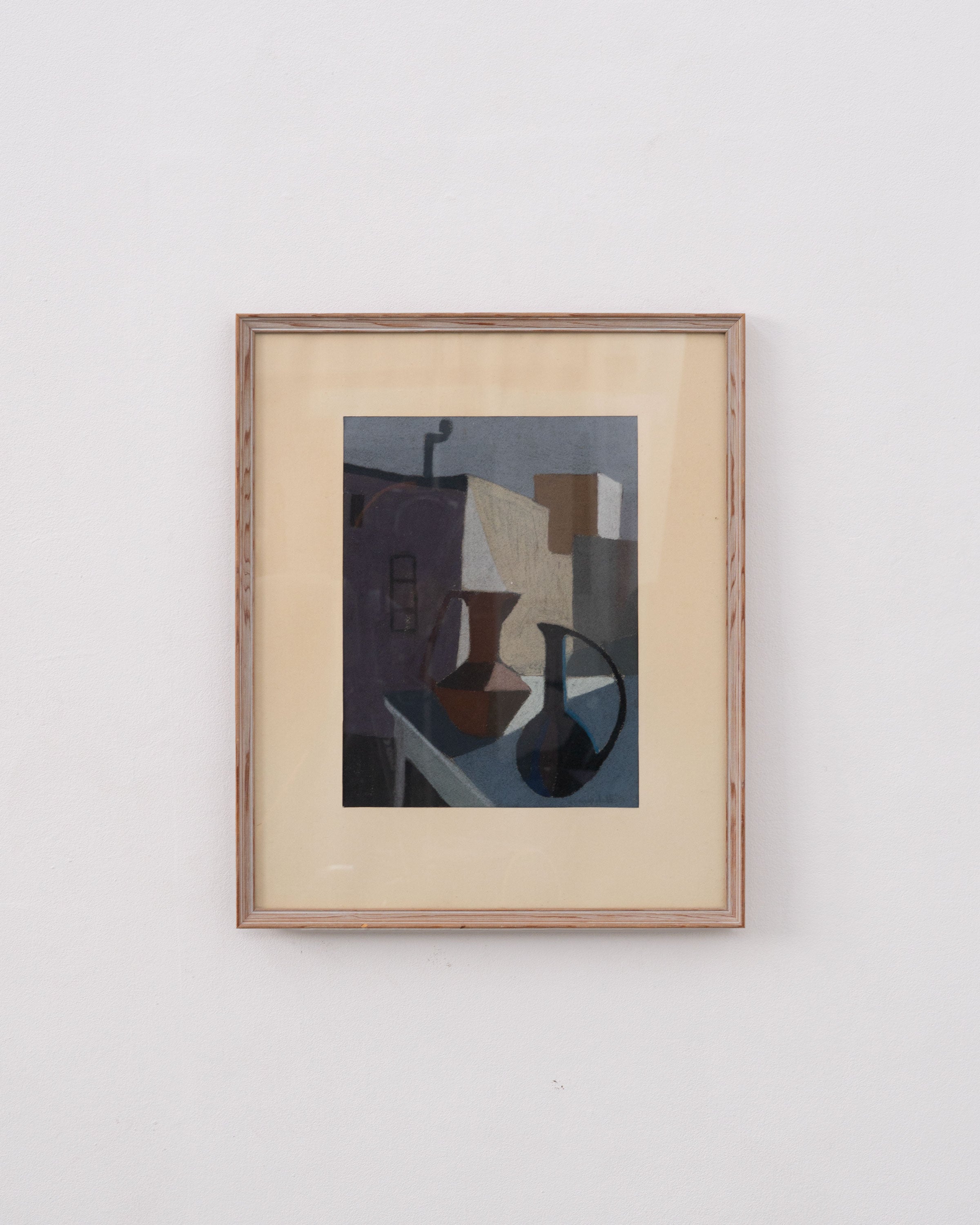Still Life, Pastel on Paper, Carl Gunnar von Gegerfelt ( 1926 - 2012)