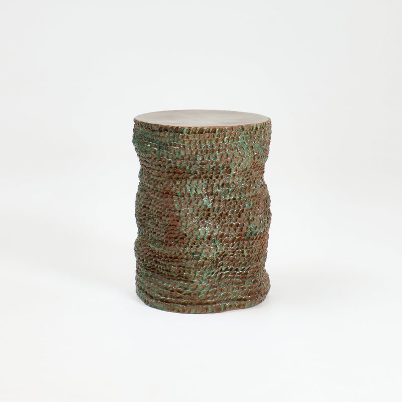 Casa Ceramic Side Table — close-up