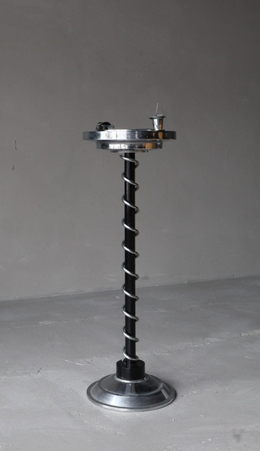 Art Deco Smoker’s Stand by Metawa — Netherlands, 1930s — close-up