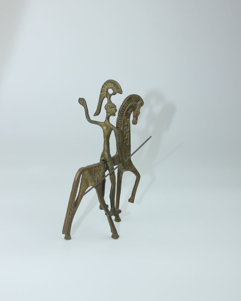 Escultura Ecuestre Latón by Boga Avante Shop | The Oblist — handcrafted brass sculpture