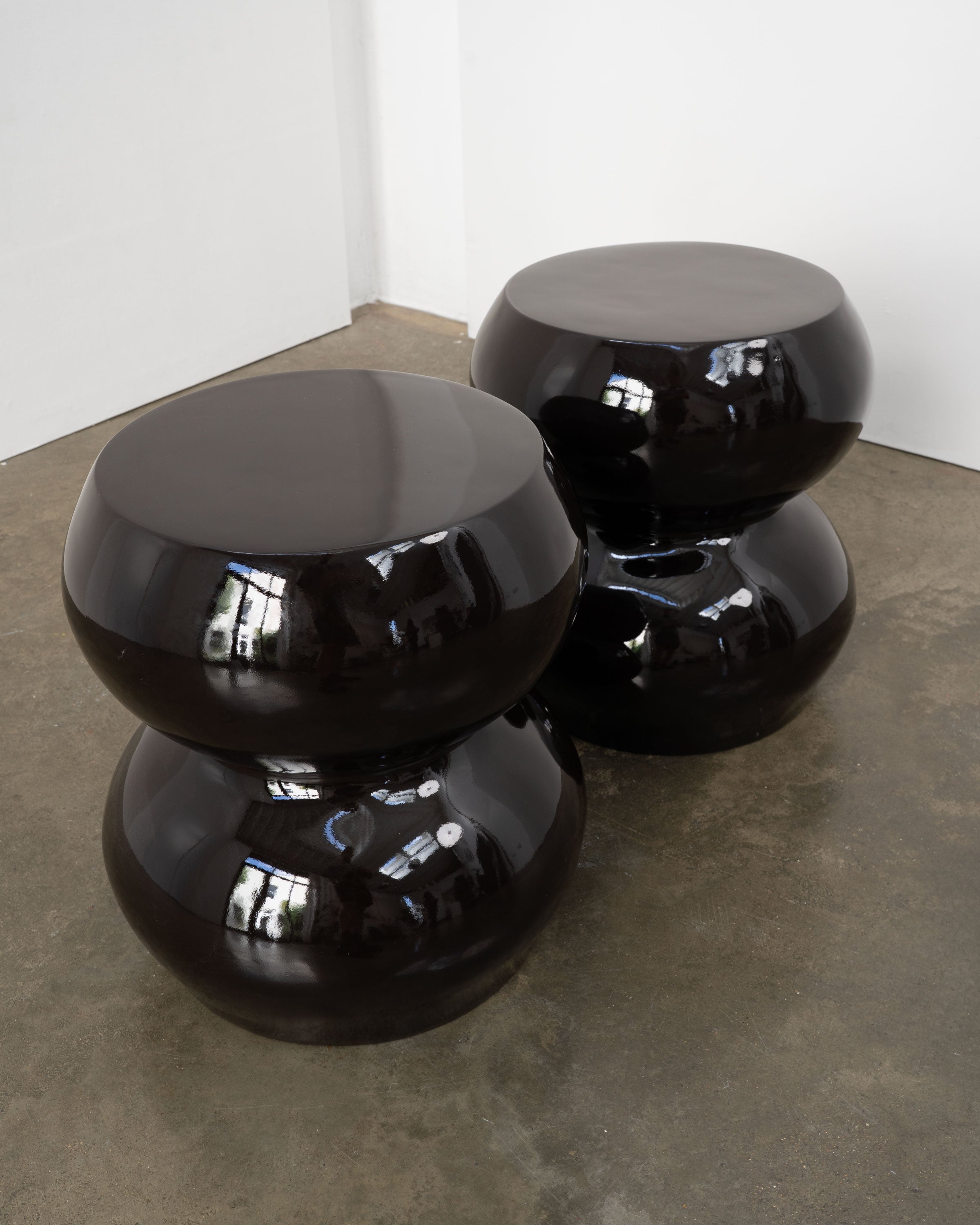 Sculptural Stools / Side Tables, c.1970