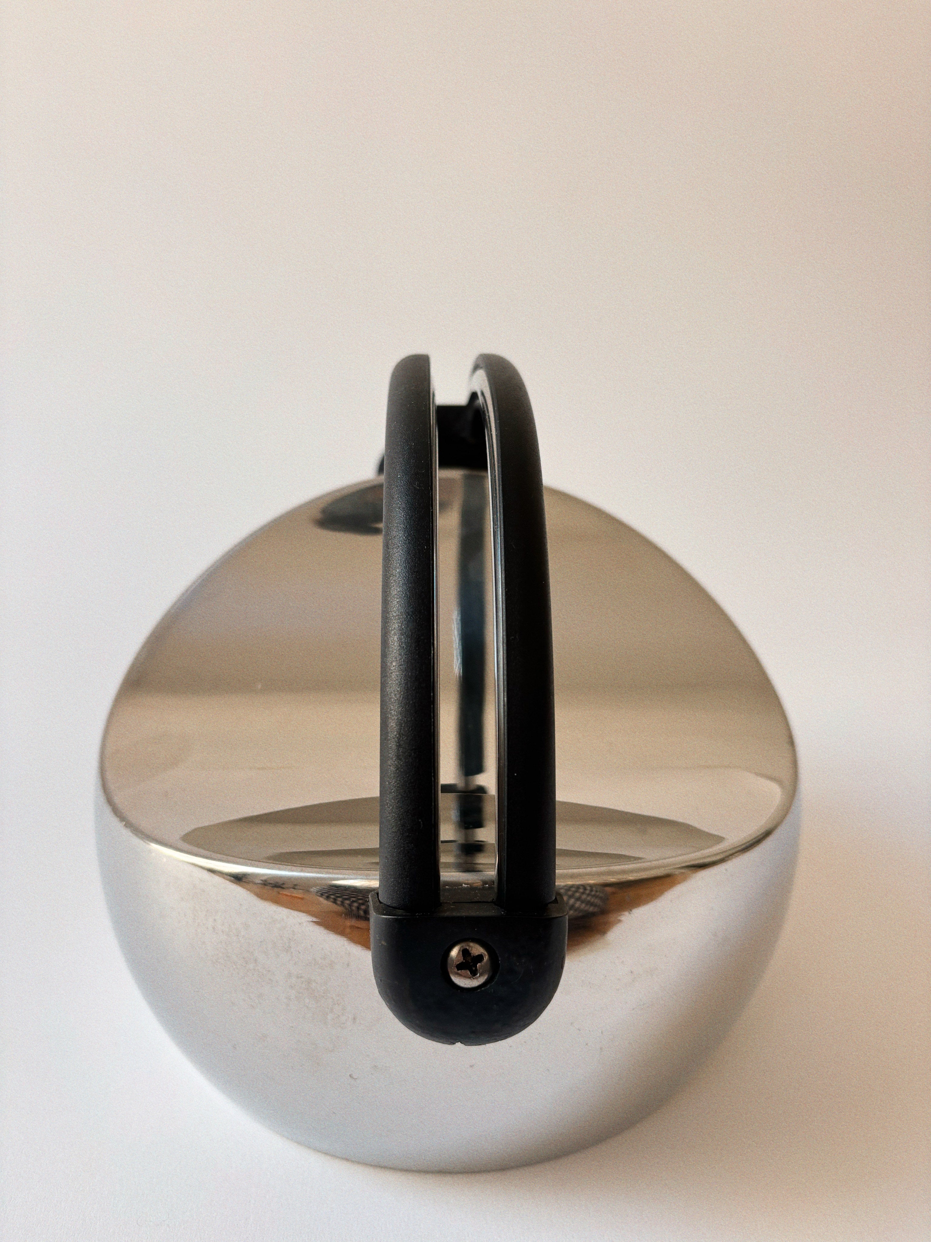 Mirror Ball Kettle, 1980's Italy — detail view