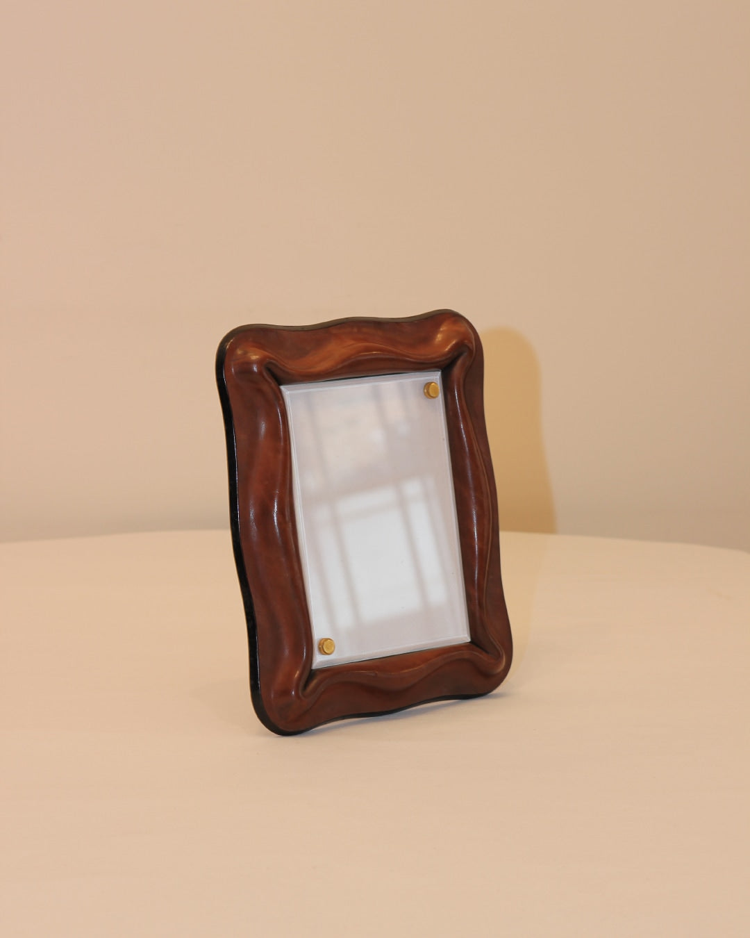 Leather Photo Frame — detail view