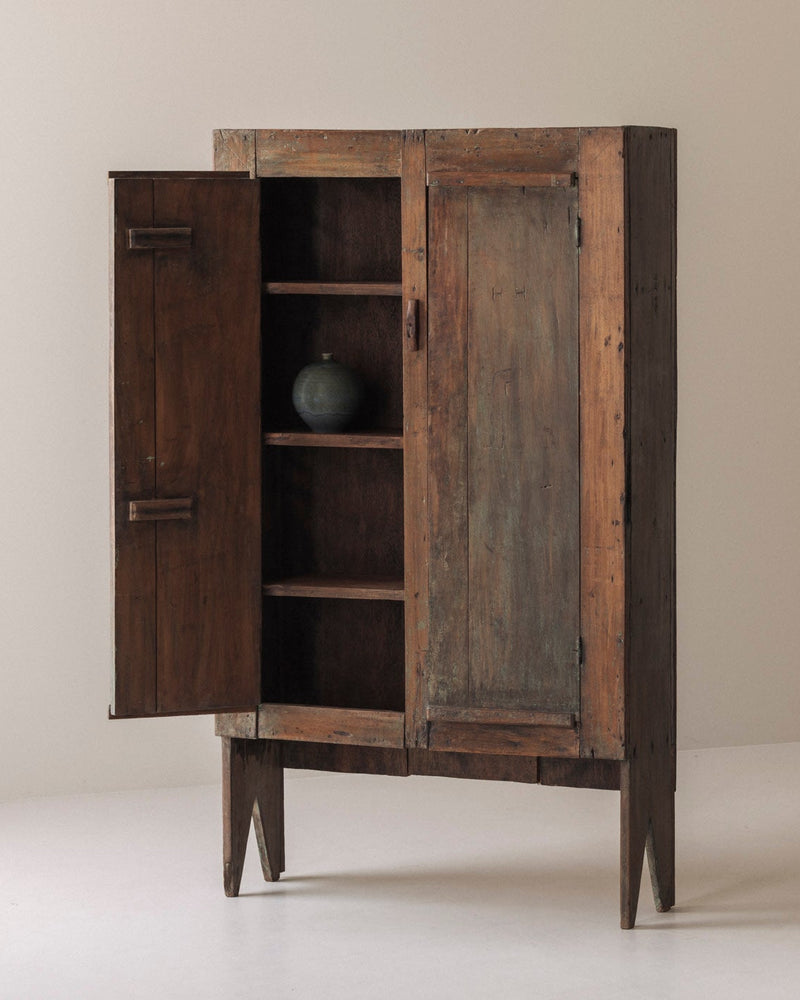Spanish Primitive Highboard with Exceptional Patina, Late 19th Century by Modern Living | The Oblist