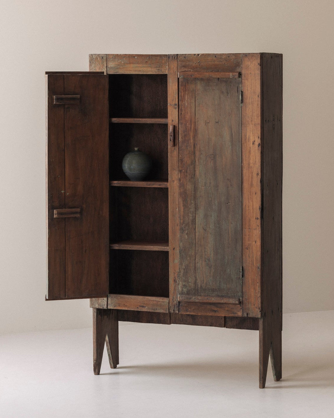 Spanish Primitive Highboard with Exceptional Patina, Late 19th Century by Modern Living | The Oblist