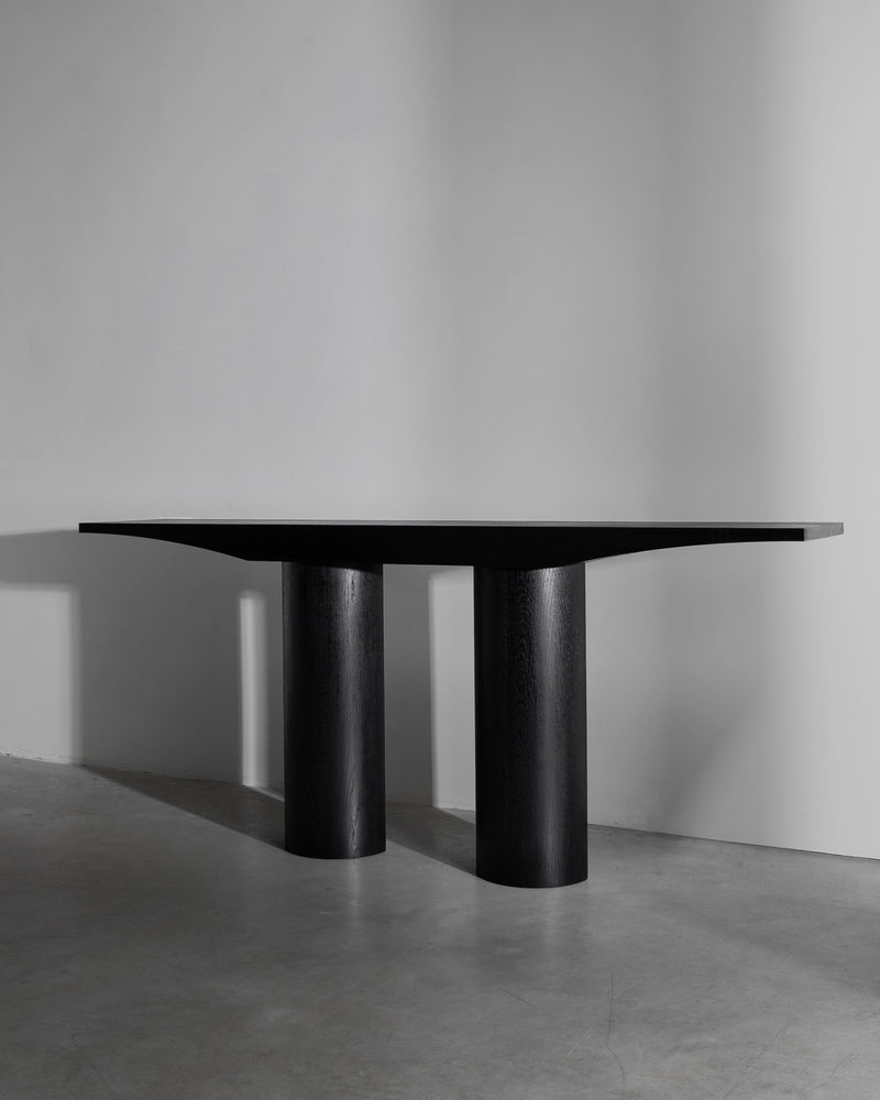 Corps - Console by studiokhachatryan | The Oblist — black wood, modern design