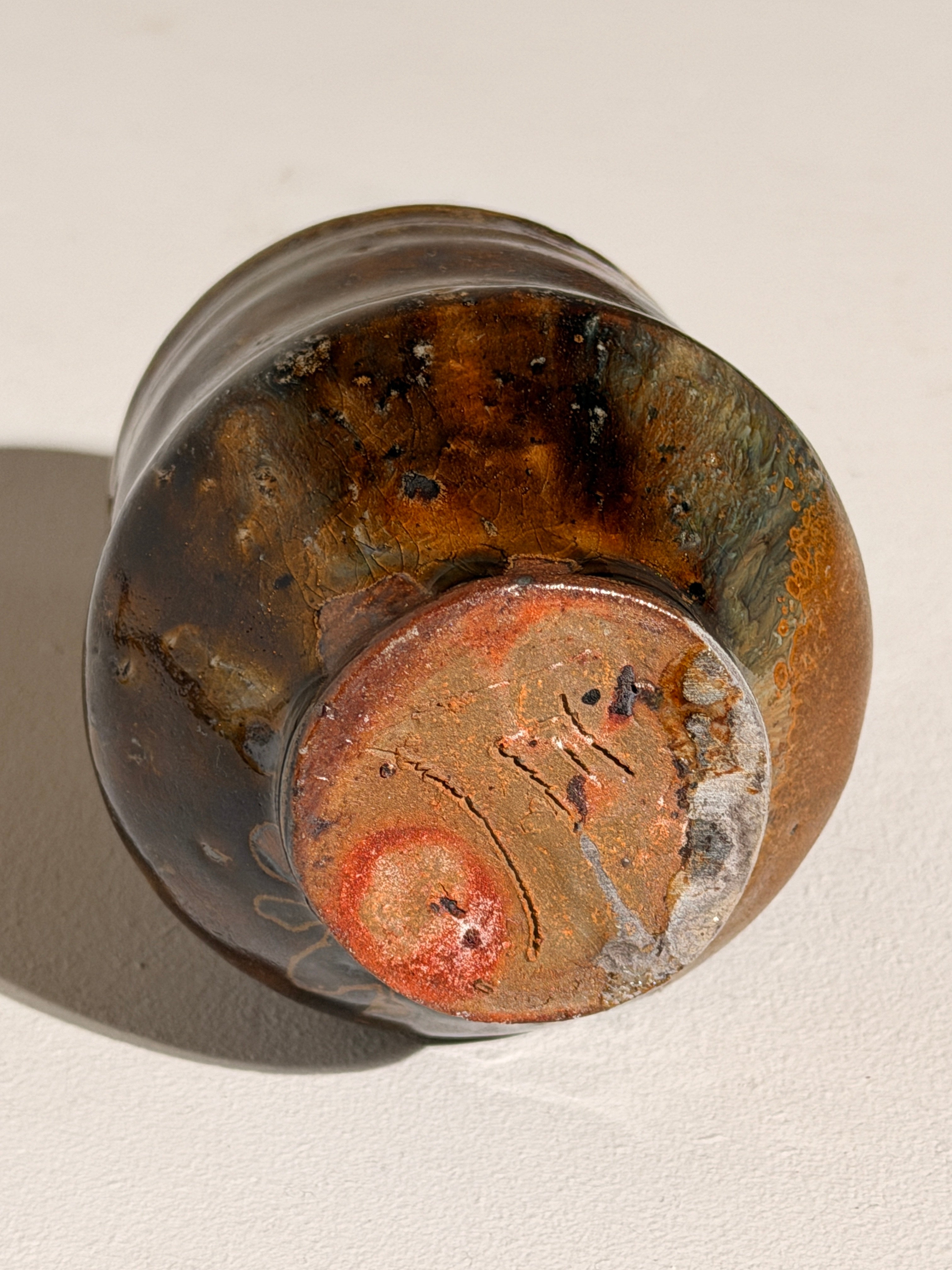 Covered glazed stoneware pot, France, circa 1960–1970. — in context