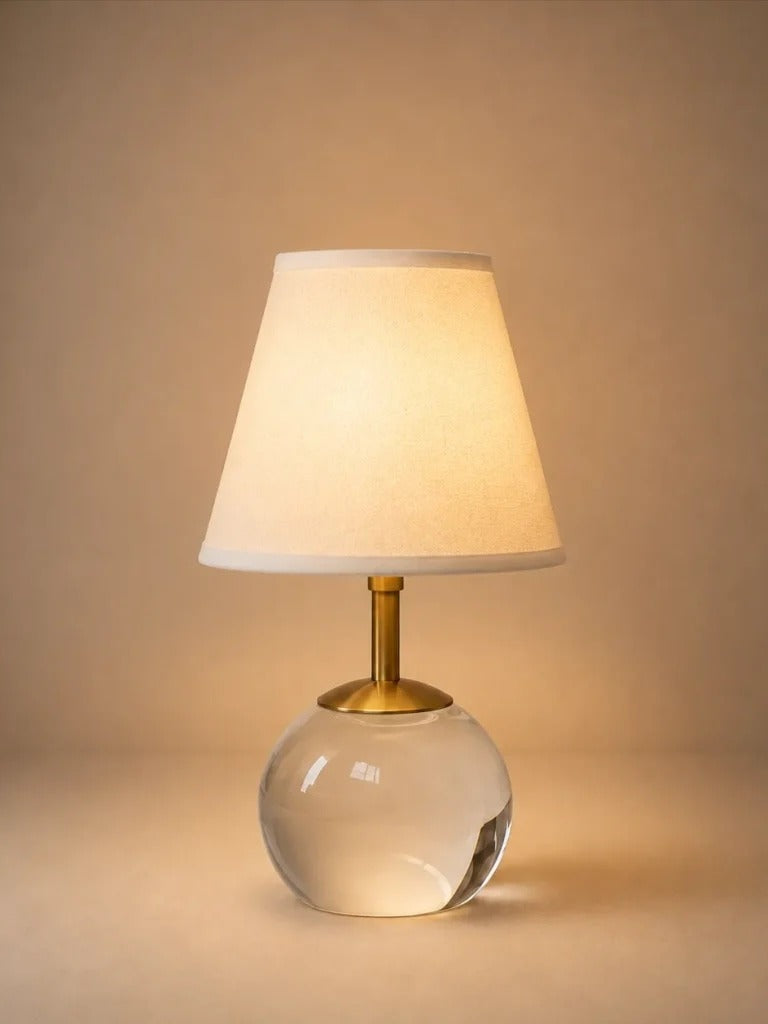 RIJD Cordless Crystal Table Lamp — detail view