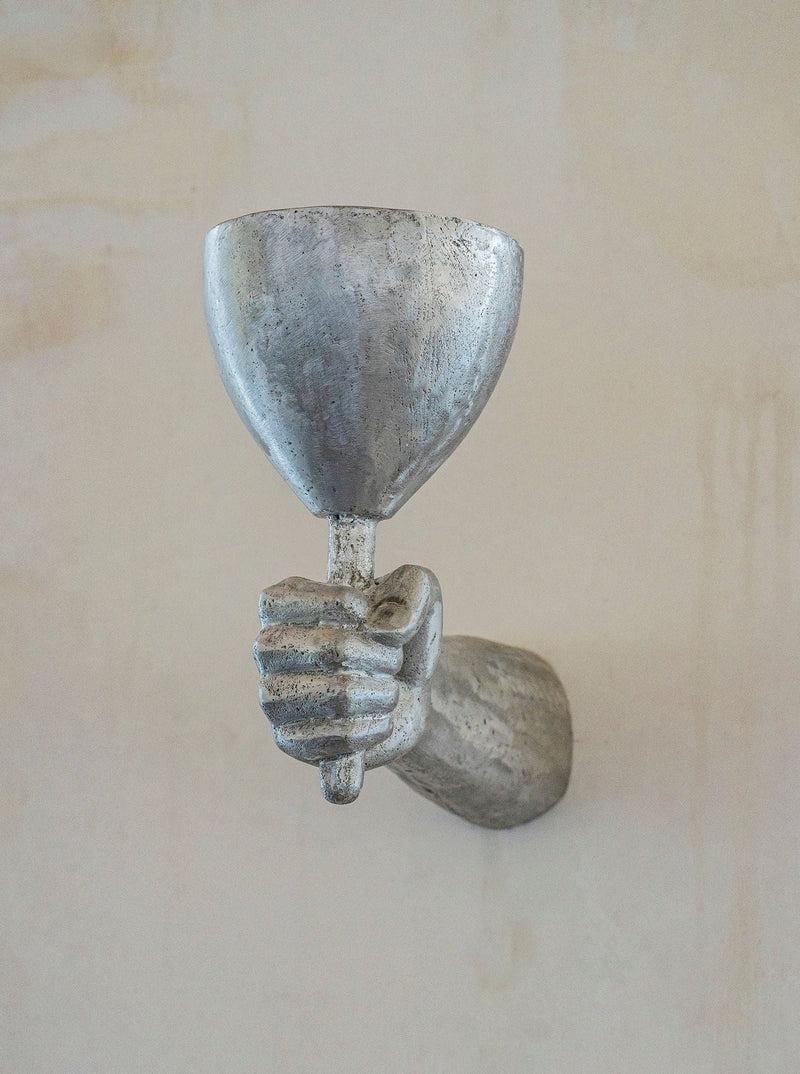 Aluminium Dracula Wall Sconce — detail view