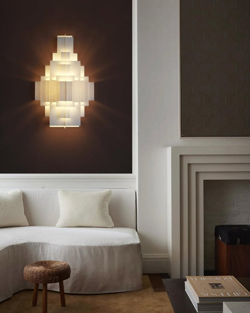 Cloud City Wall Lampshade by Antoine Becognee | The Oblist — modern design, soft light