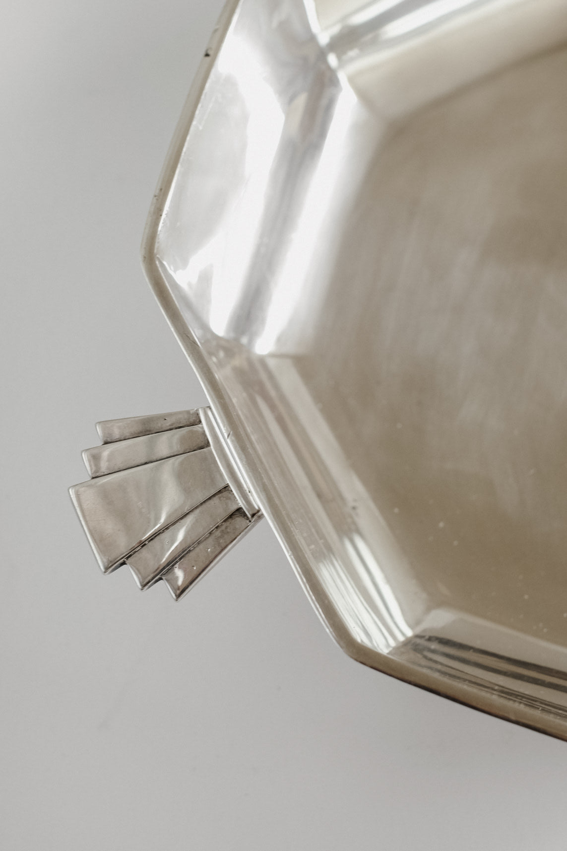 Art Deco Geometry Dish  — lifestyle setting