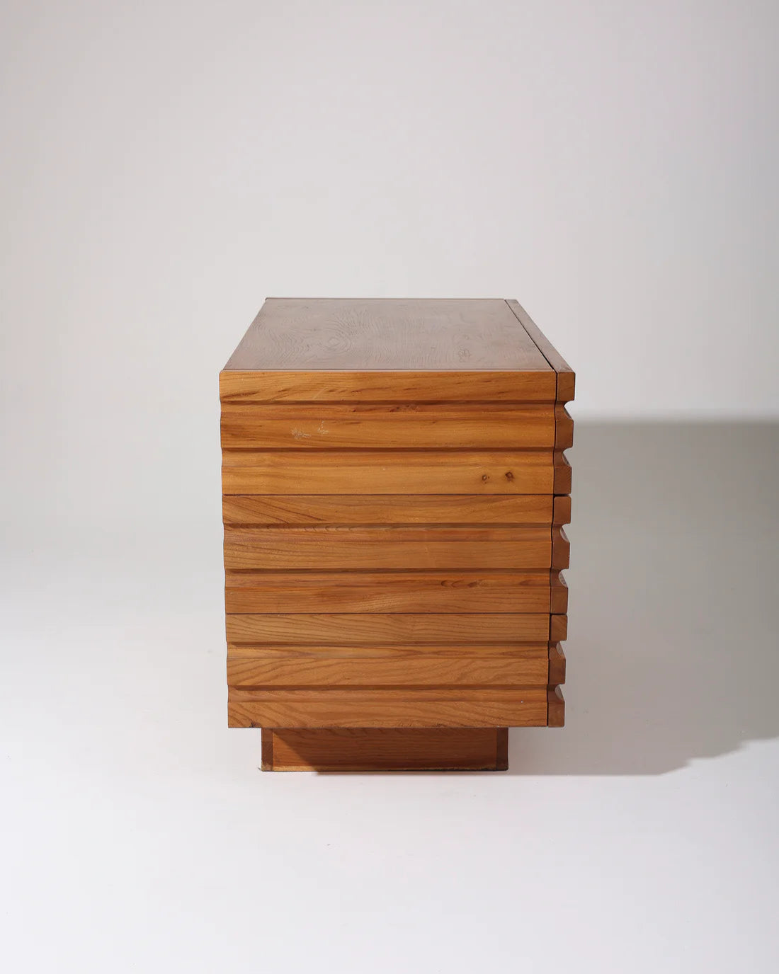 Maison Regain Cabinet in Elm Wood, 1970 France