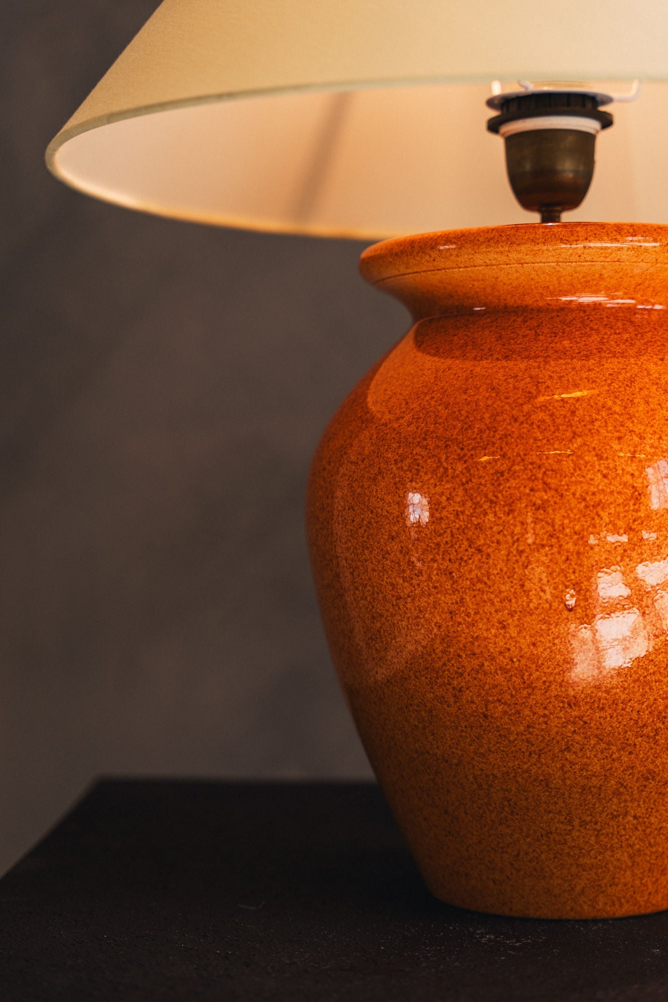 Ceramic Table Lamp by Robert Kostka