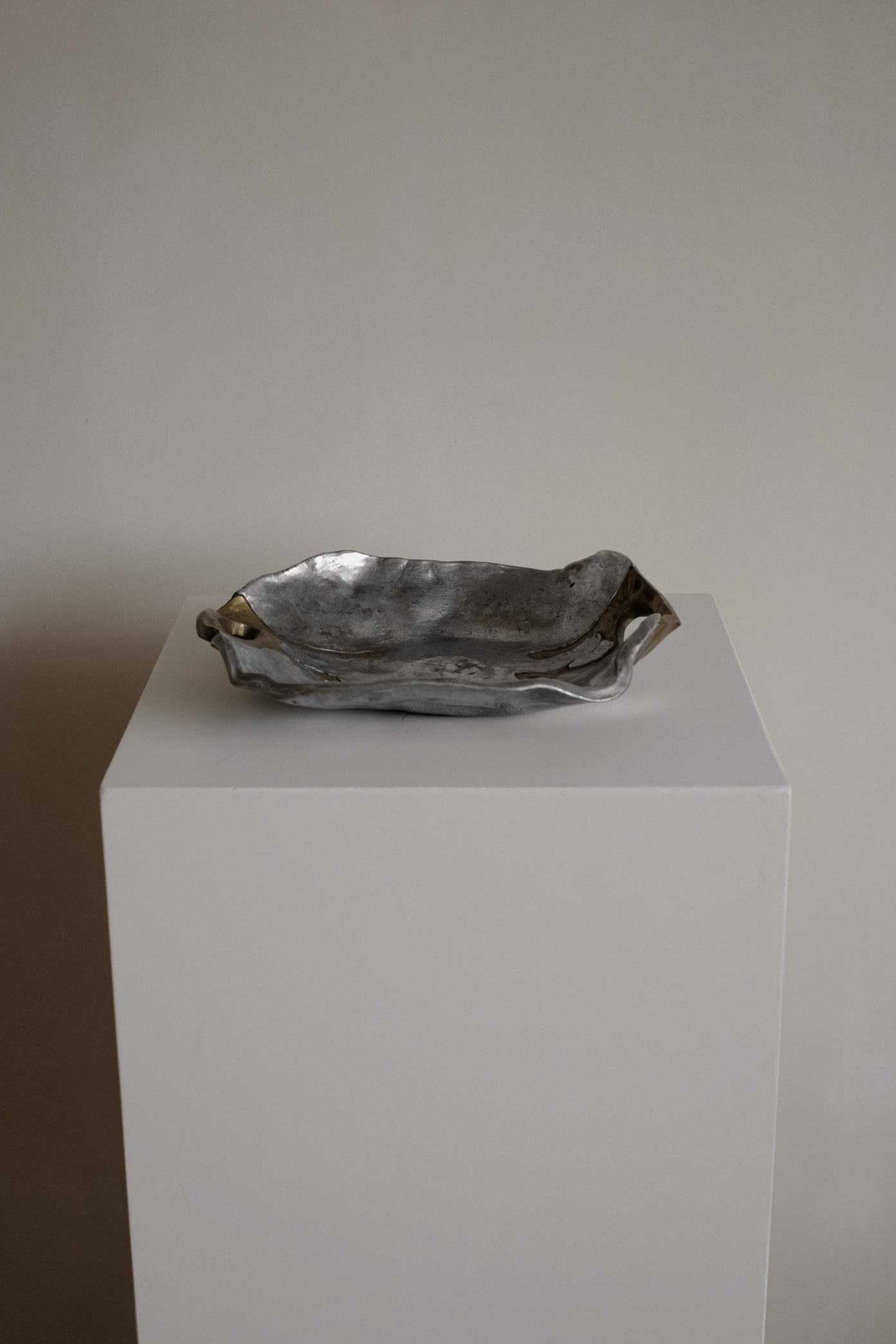 Brutalist Centerpiece Bowl by David Marshall — alternate view