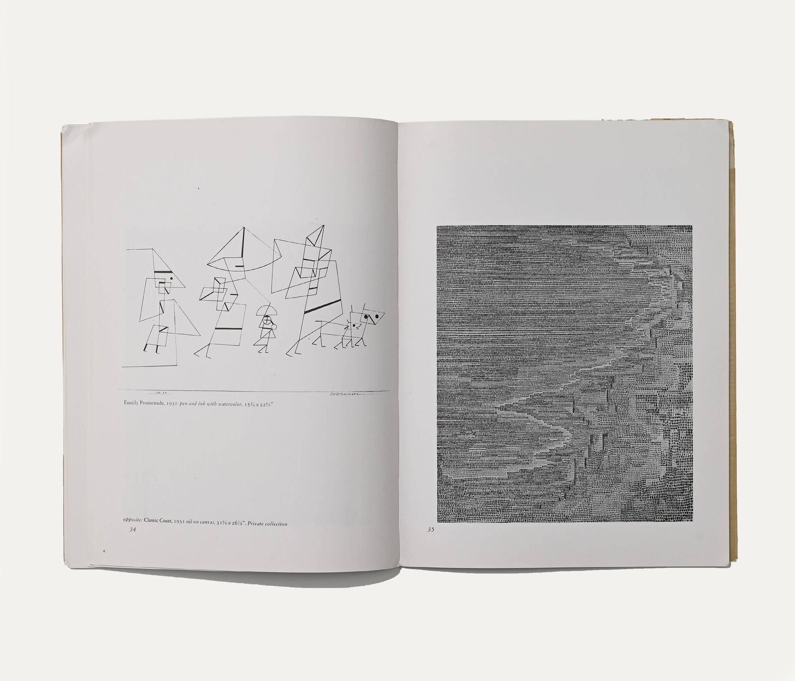 Paul Klee, The Klee Foundation + MoMA, 1949 Art Book — close-up