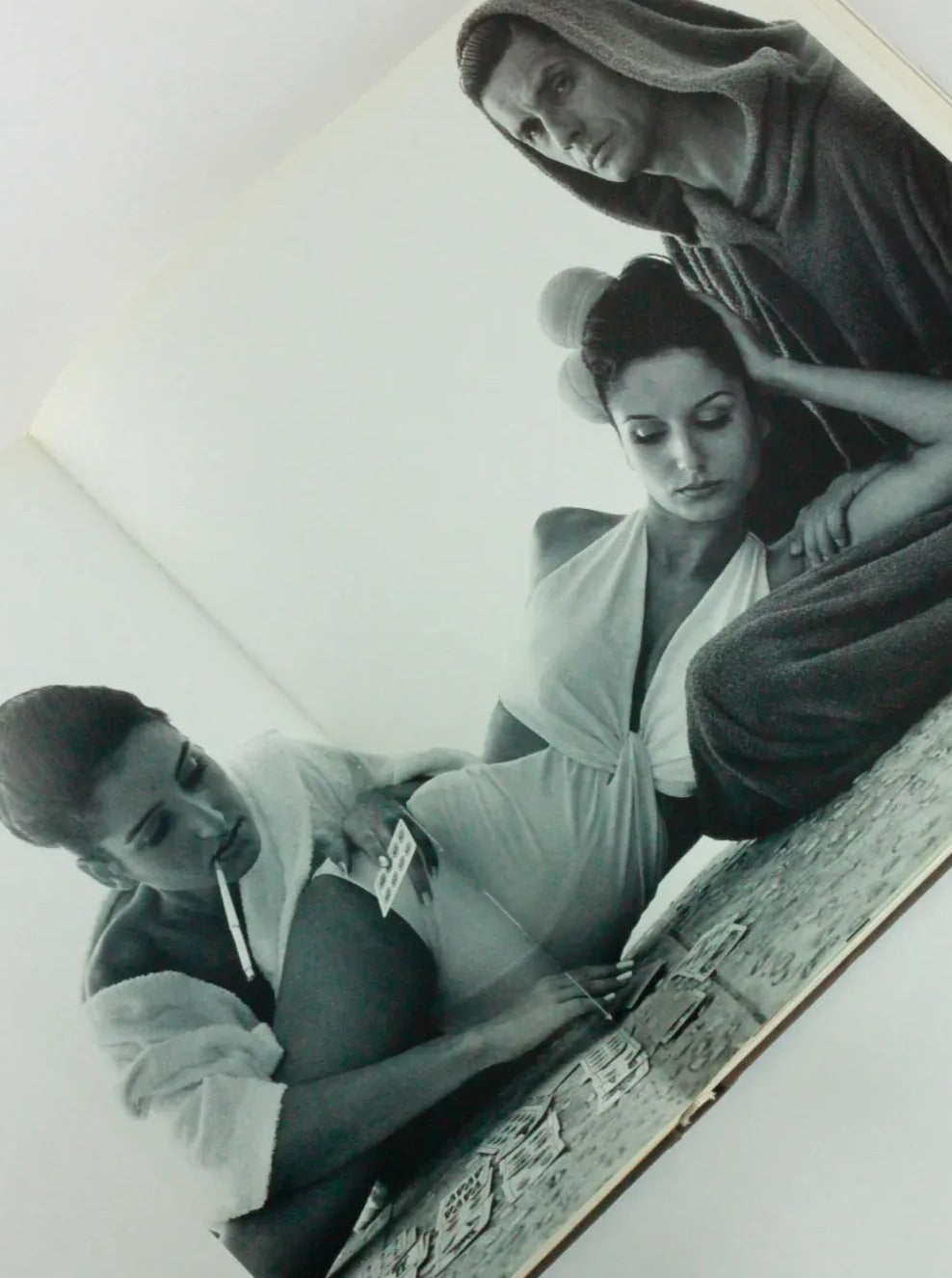 Appearances by Mark Holborn - Vintage book — open page with black and white photography