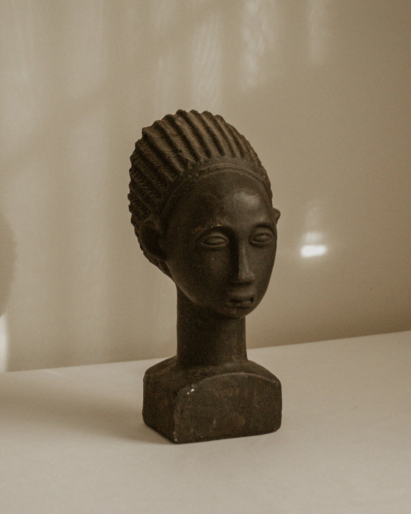 African Terracotta Bust by Tafelgeluk | The Oblist