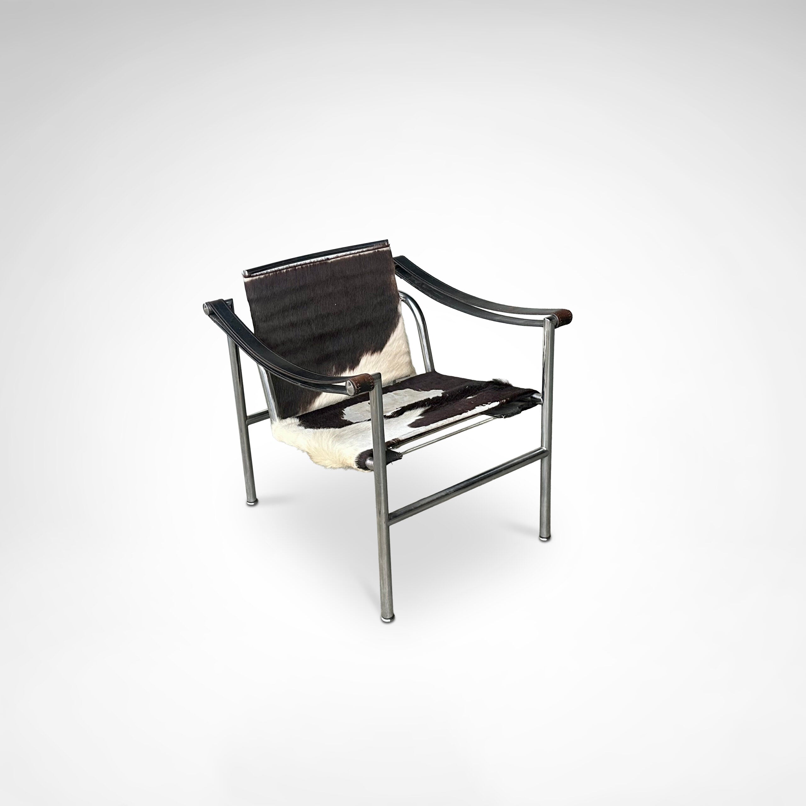 LC1 ponyskin armchair by Le Corbusier et al for Cassina 1980s