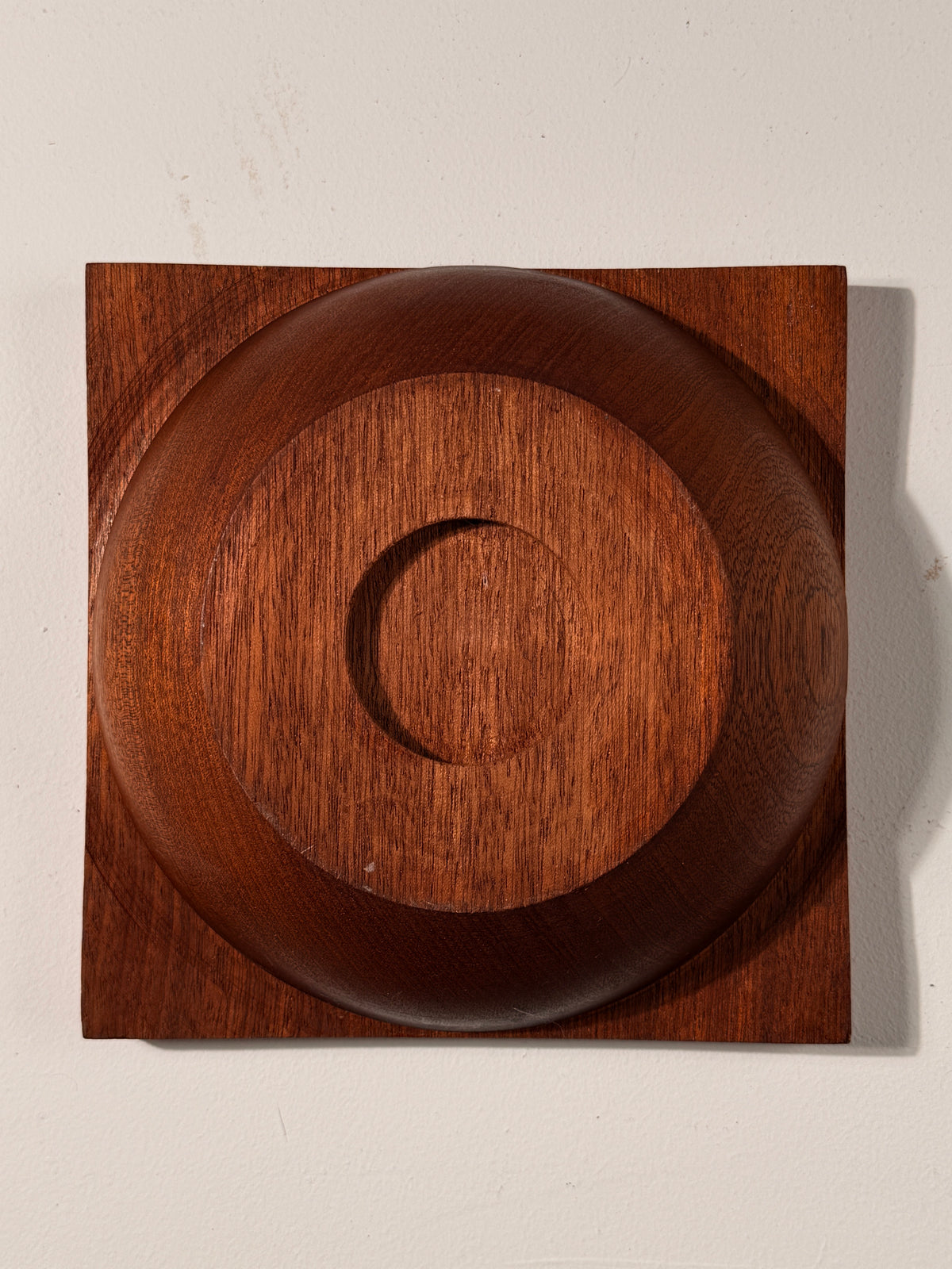 Sculptural Teak Vide-Poche, France, circa 1960 — additional view