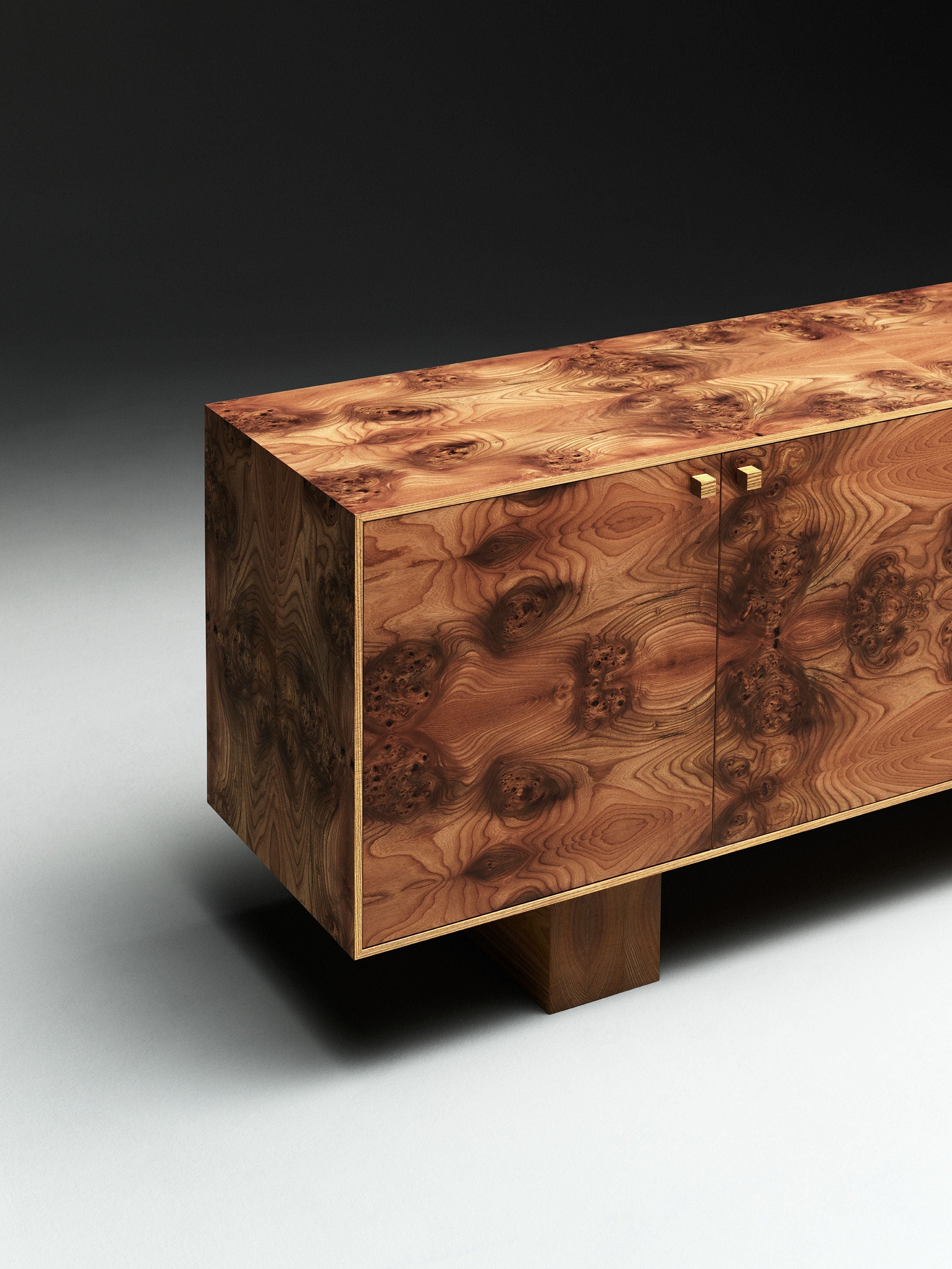 The 'Elm Burl' Sideboard — detail view