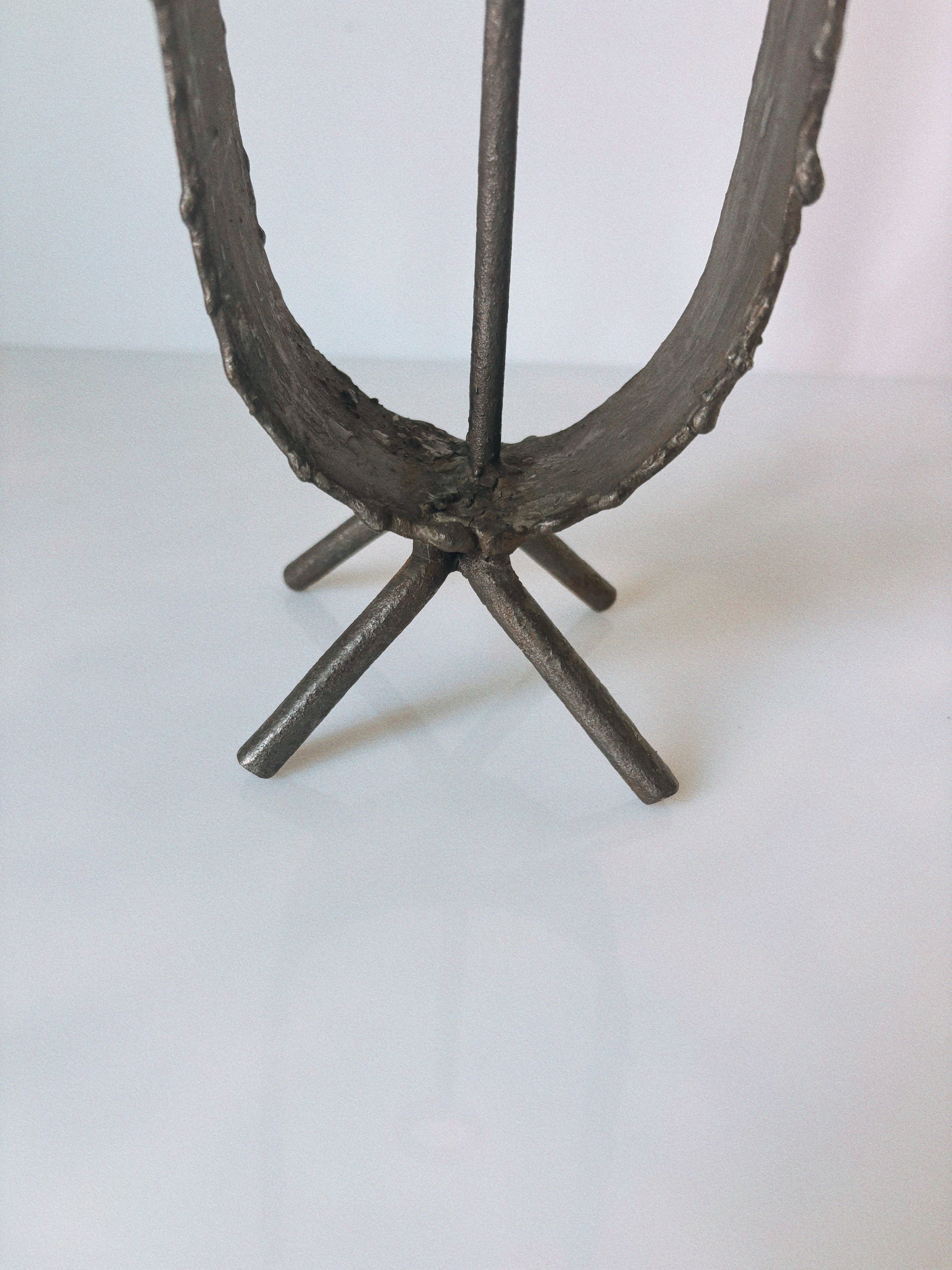 Molten Metal Candleholder, Poland — lifestyle setting