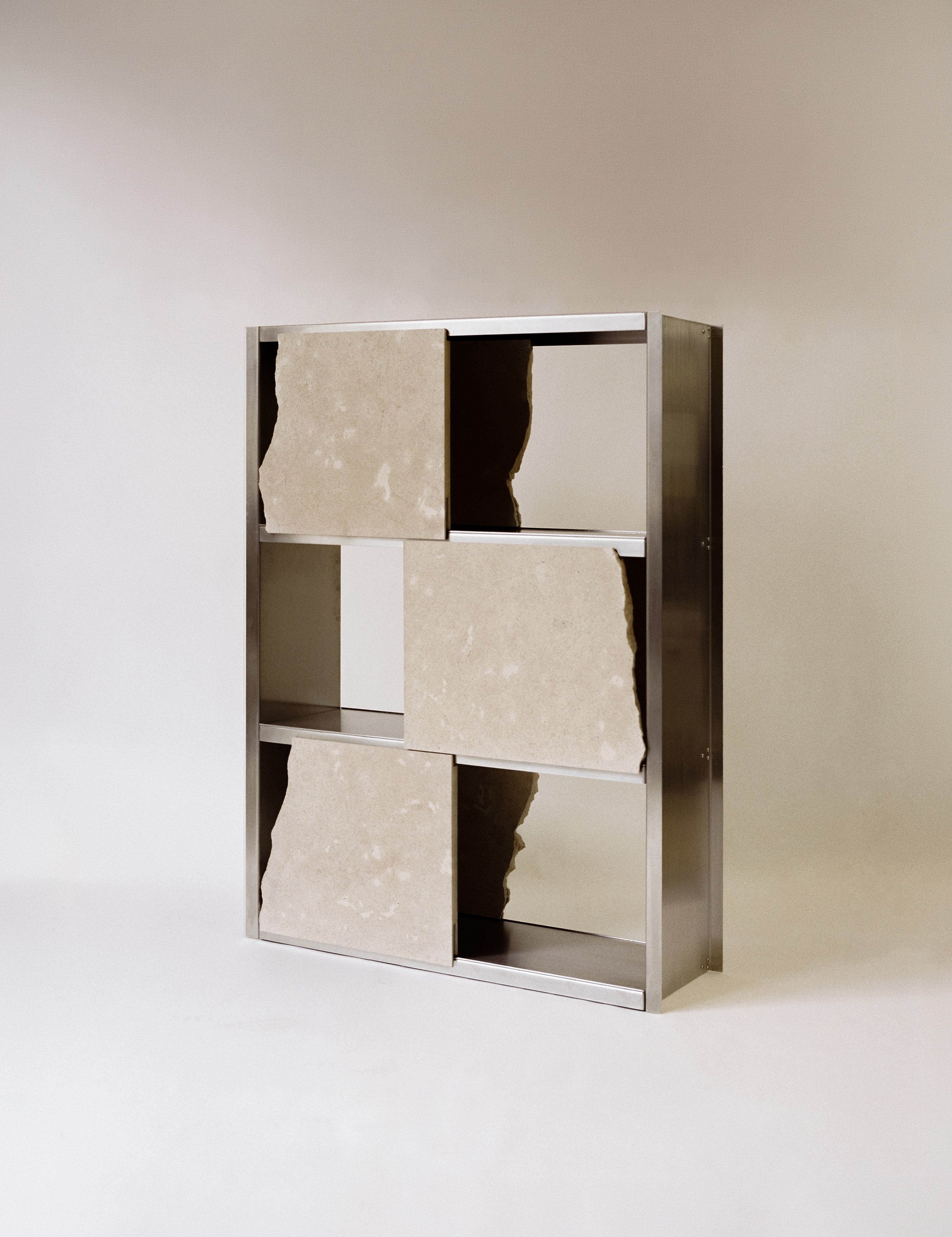 ADERIVA Cabinet Minimalism Sideboard/Cabinet in Metal — lifestyle setting
