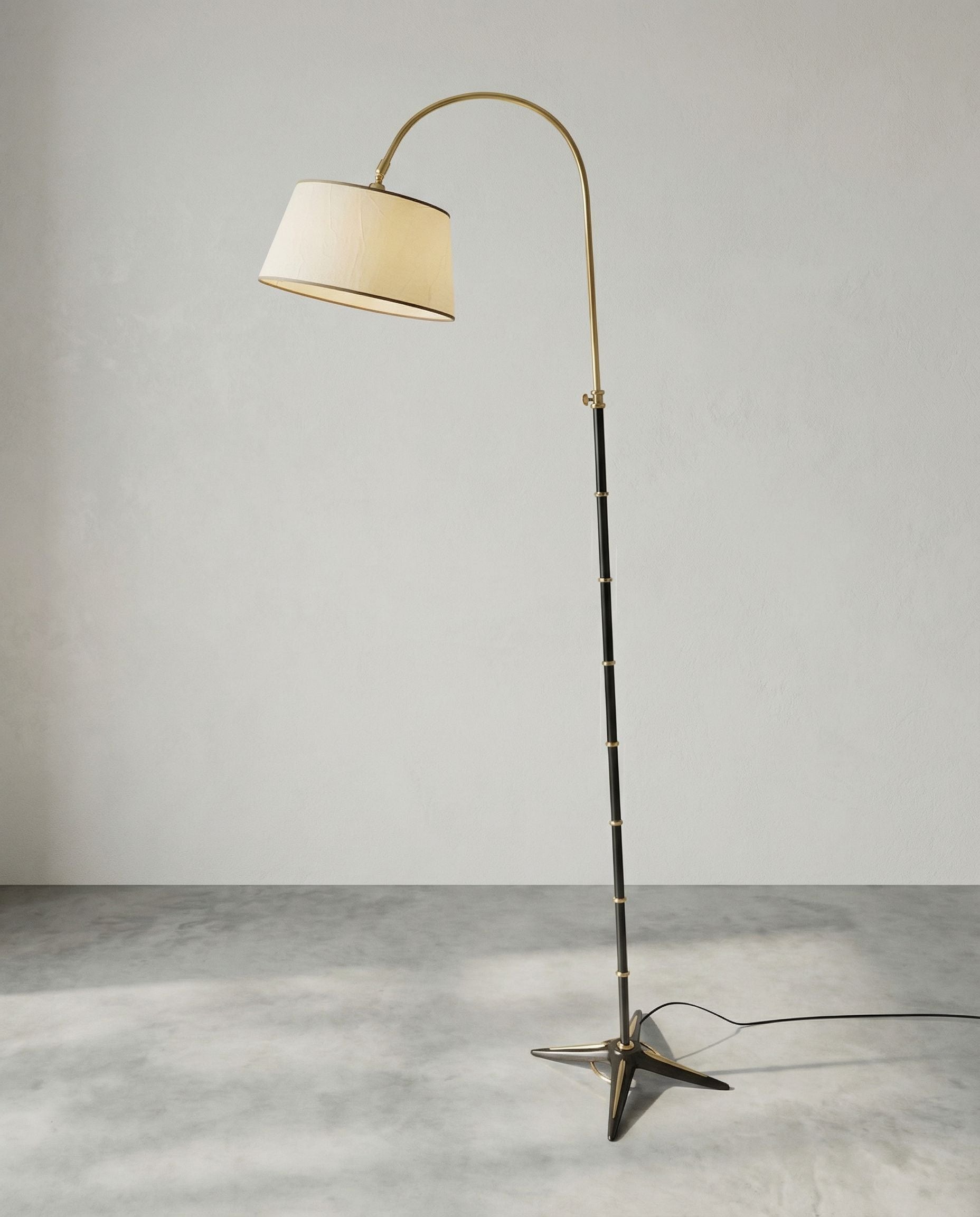 Neoclassical Floor Lamp by Gilles Sermadiras c. 1950