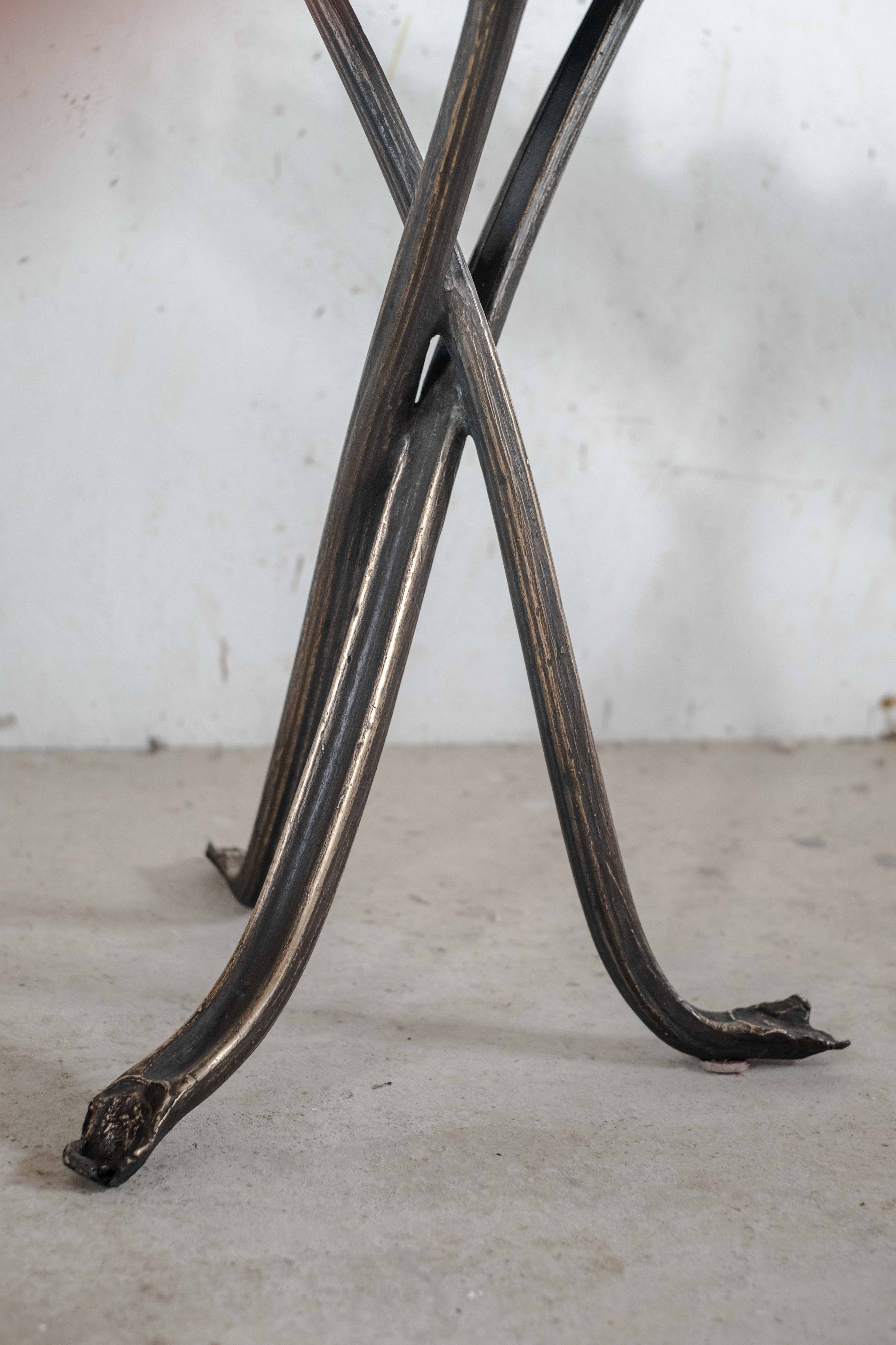 Bronze Rhubarb Table