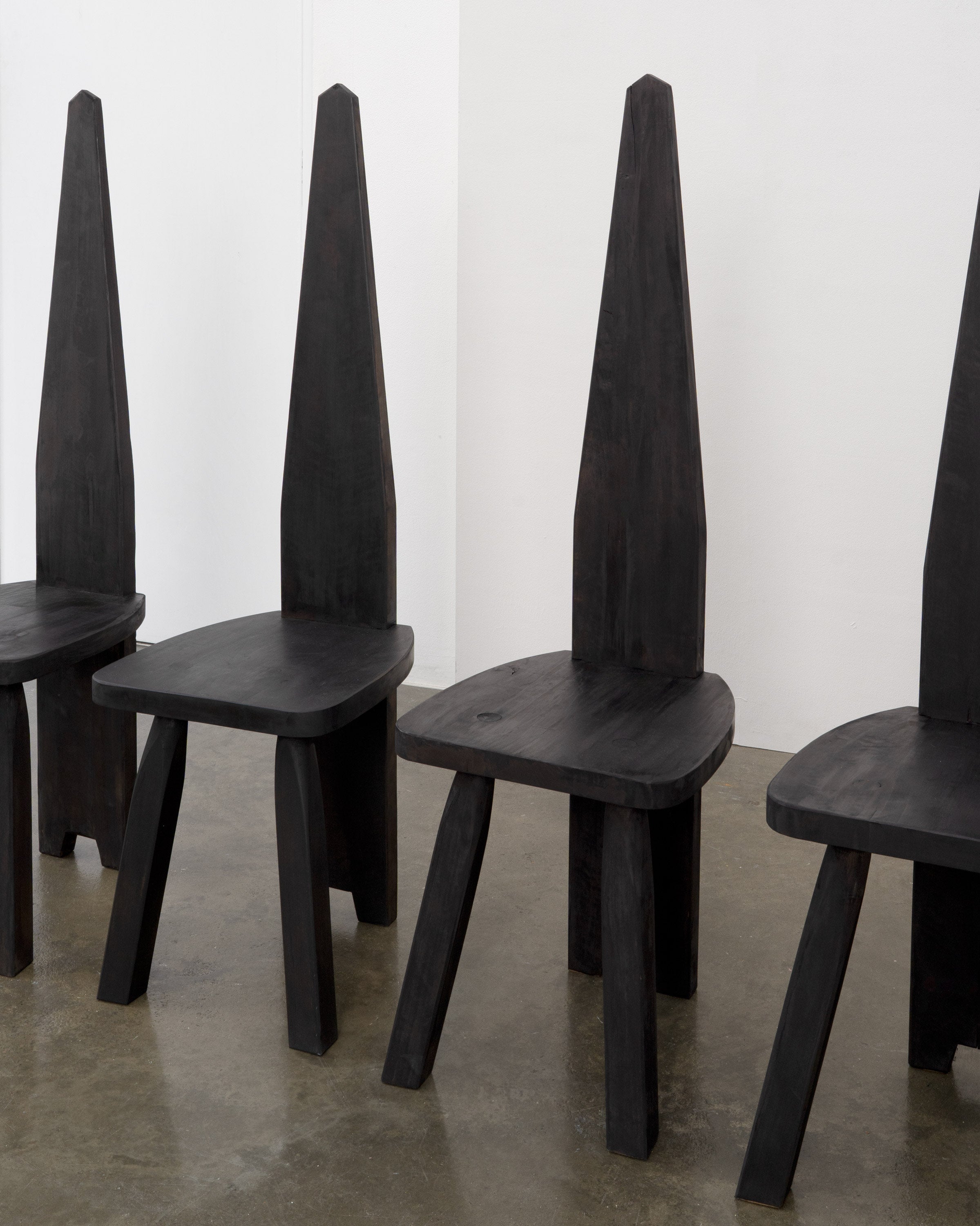 Brutalist High Back Chair