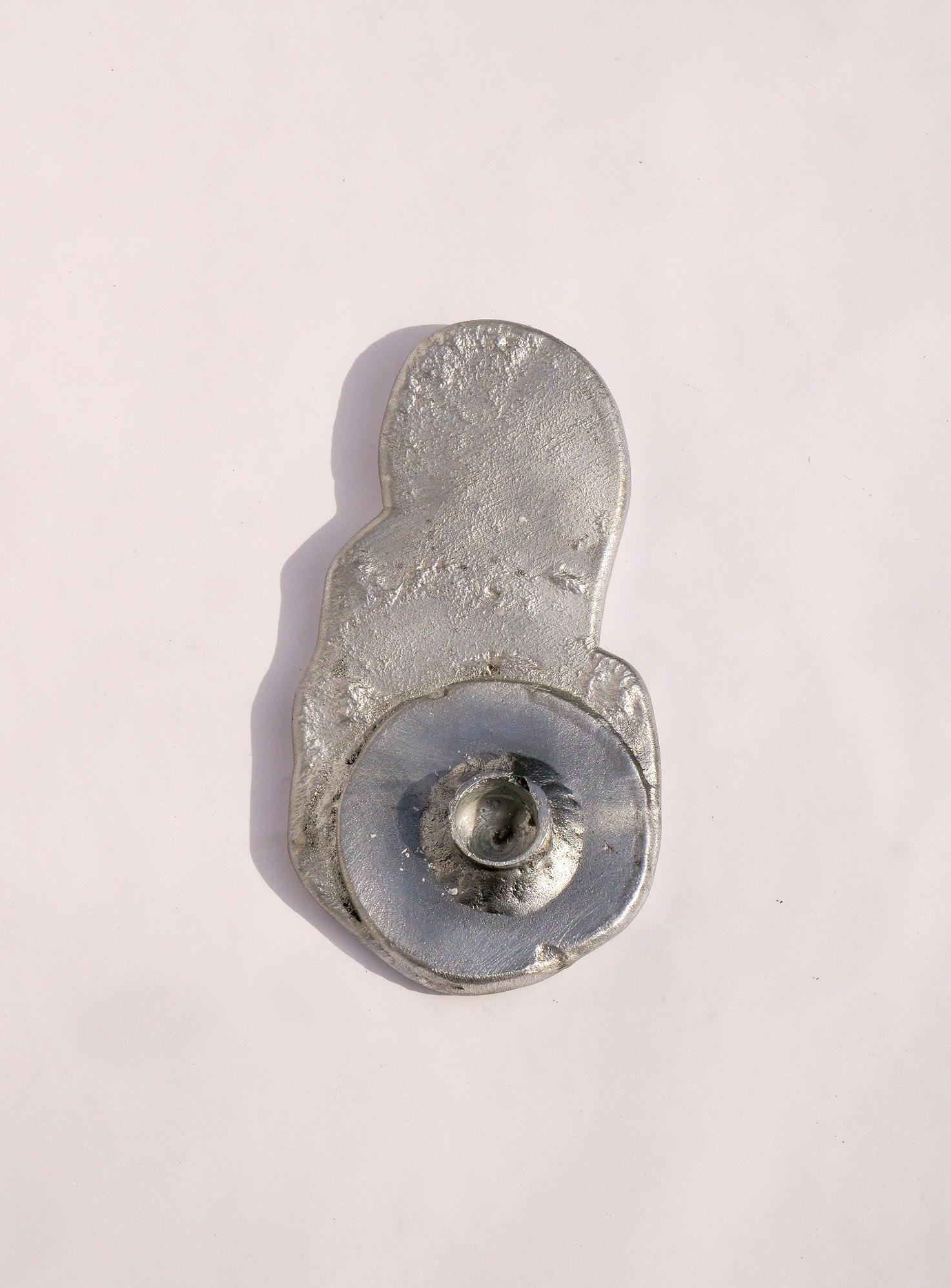Sand Cast Candle Holder — in context