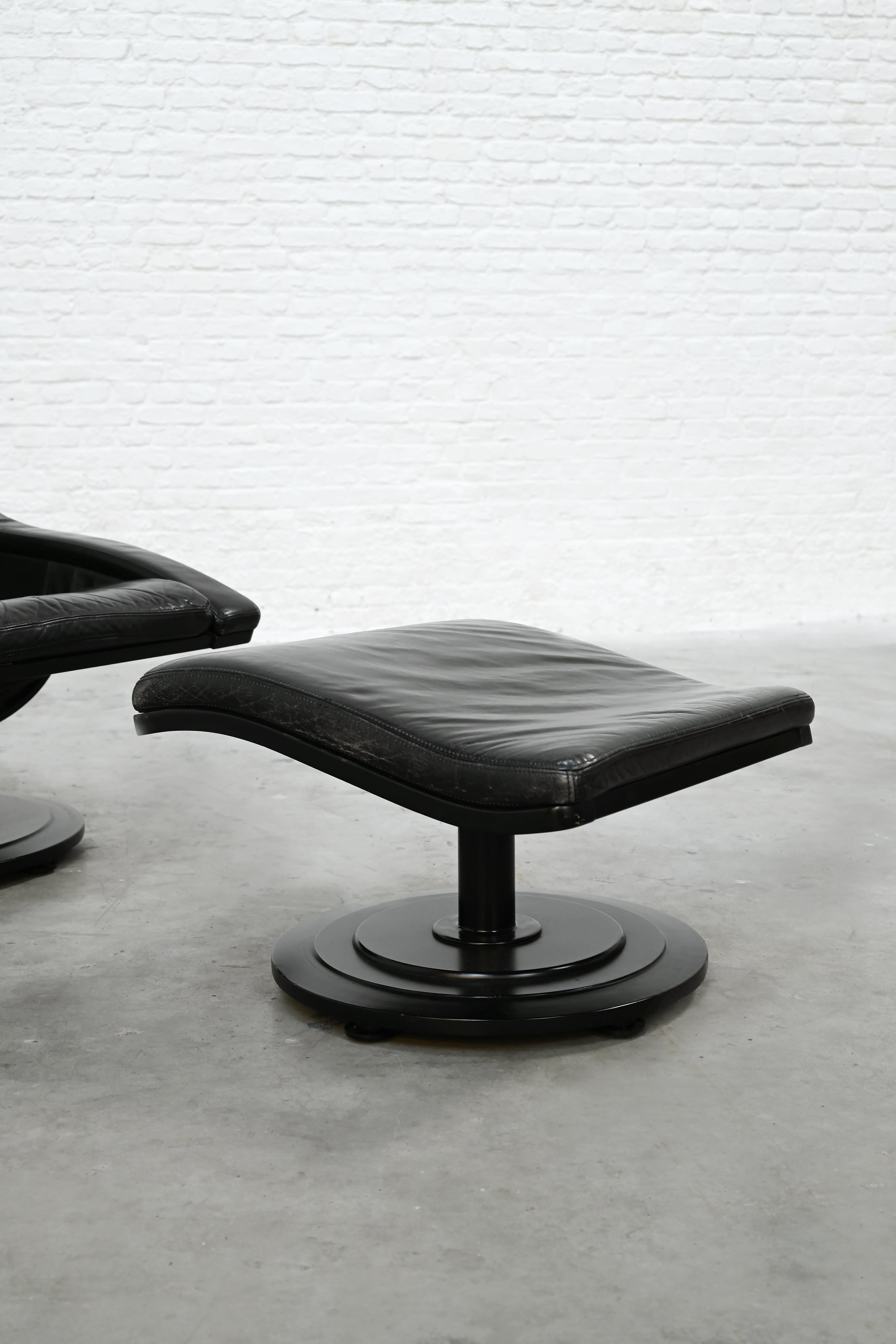 Lounge Chair Swivel Lounge Chair and Ottoman | The Oblist