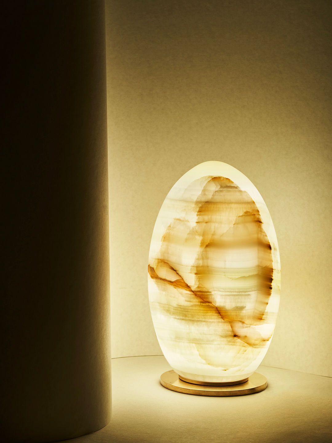 Rebirth' Table Lamp by Giulia Archimede | The Oblist — handcrafted alabaster design