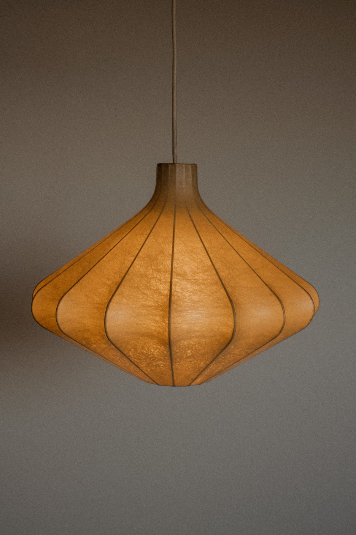 1960s Cocoon Pendant Lamp by Friedel Wauer for Goldkant — alternate view