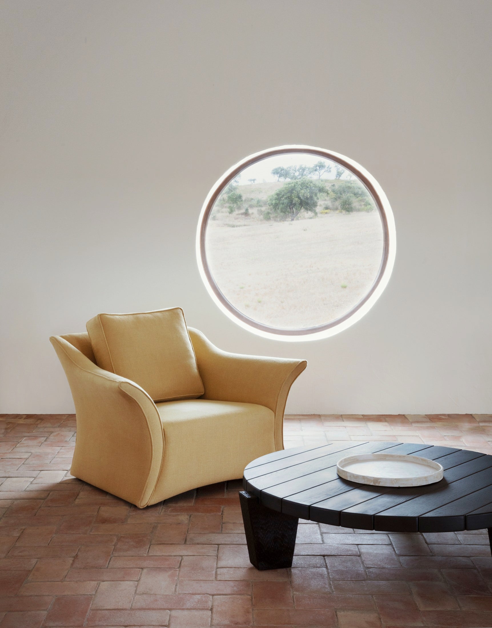 Table basse "Peniche" en chêne